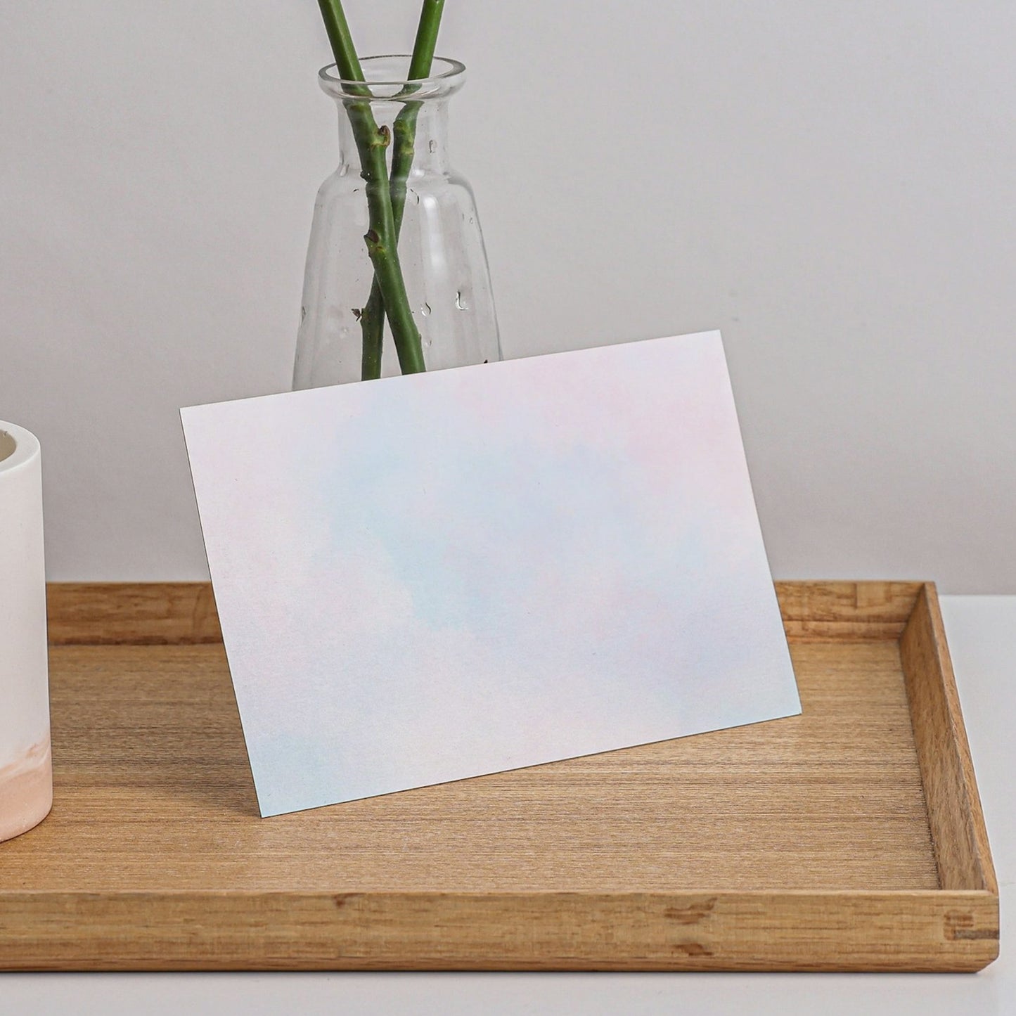 Briefpapier Set "Aquarell" + passende Umschläge