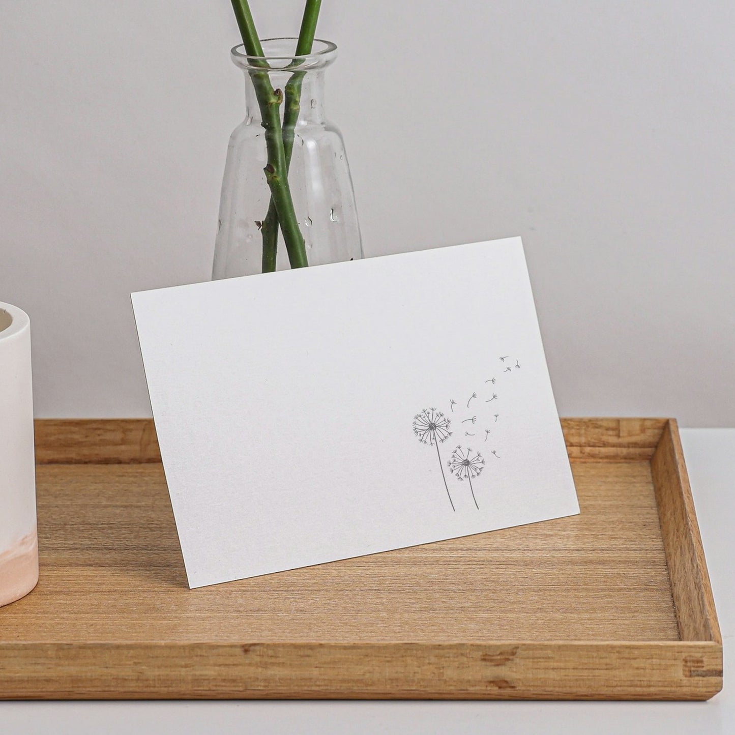 Briefpapier Set "Pusteblume" + passende Umschläge