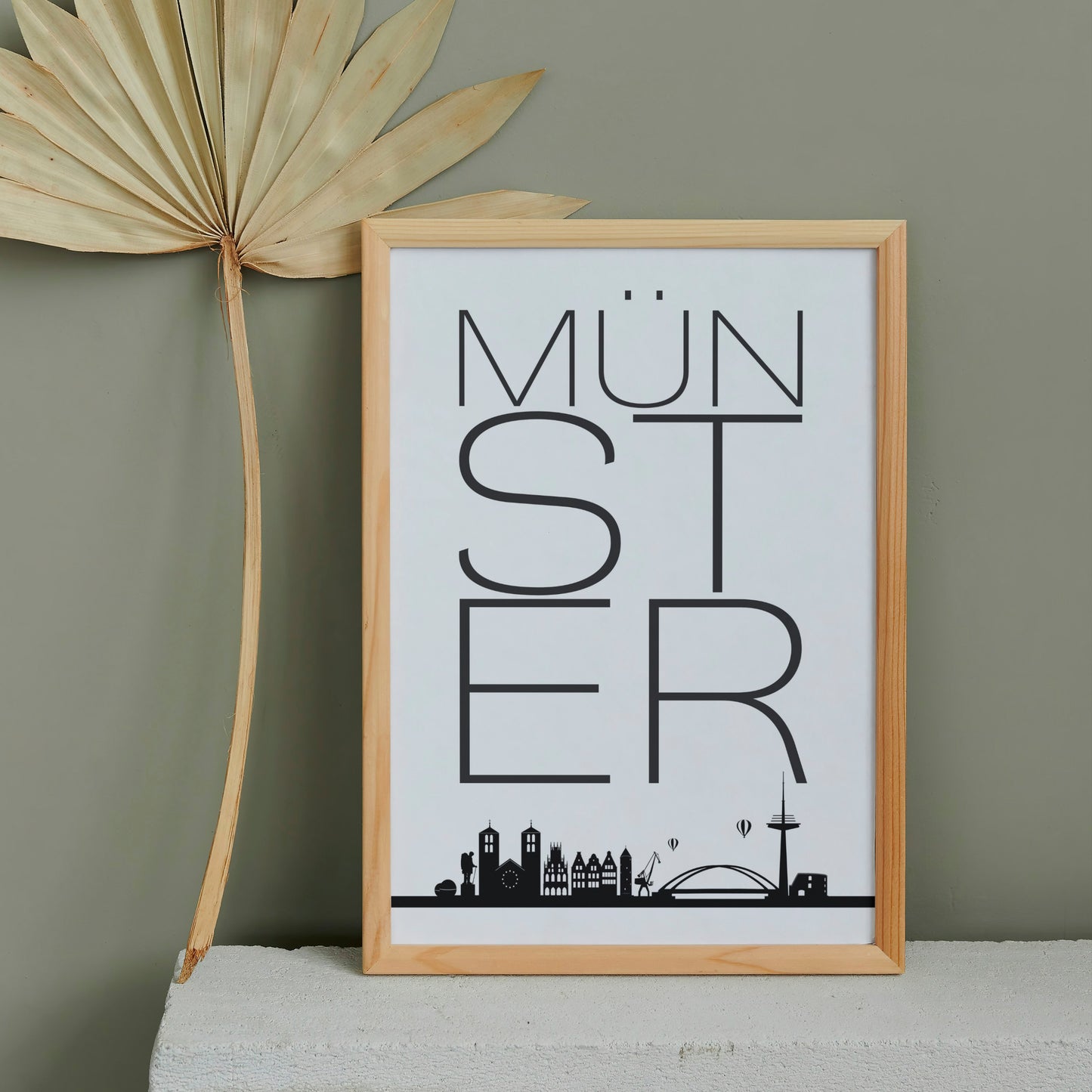 Poster: Münster Skyline