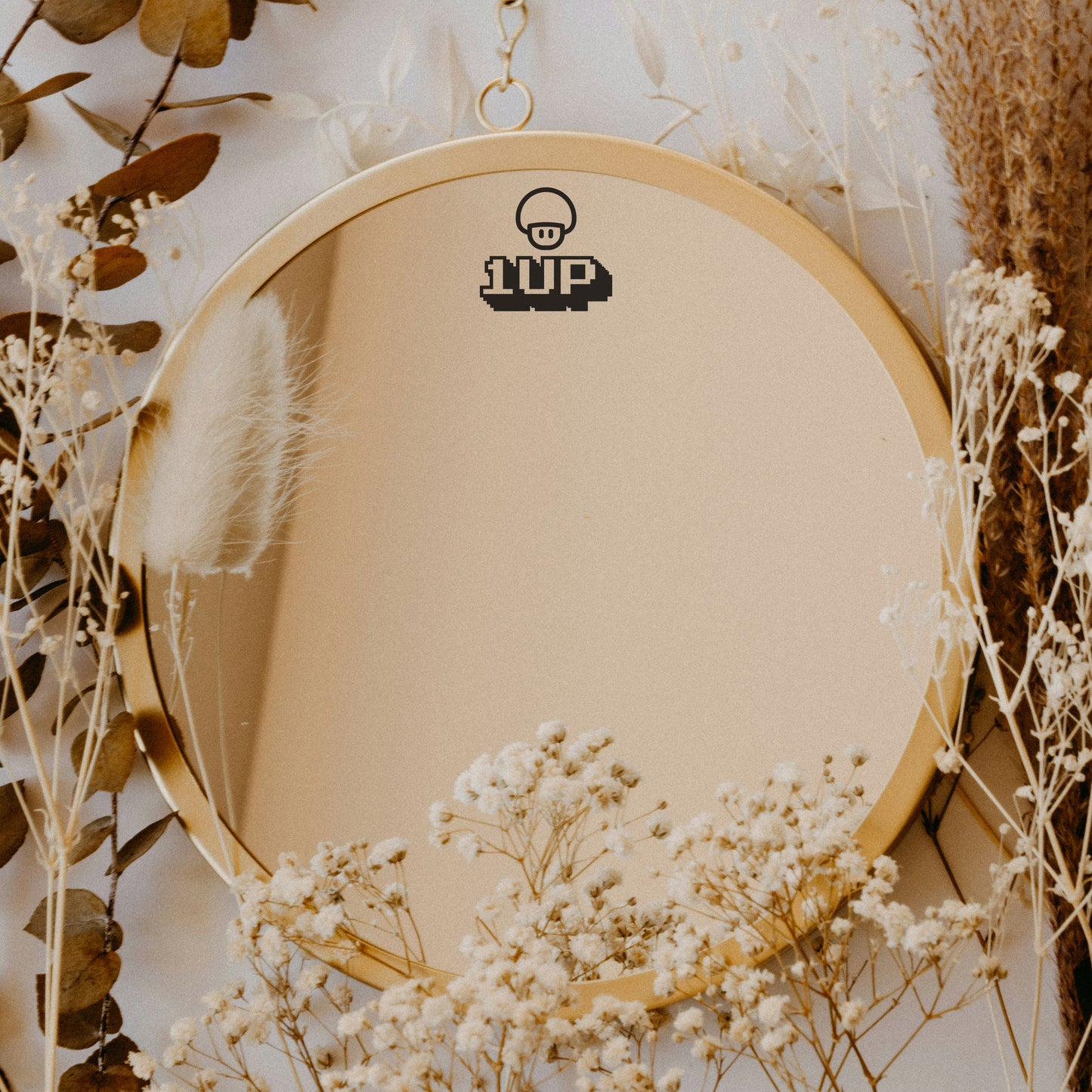 Aufkleber, Sticker "1UP"