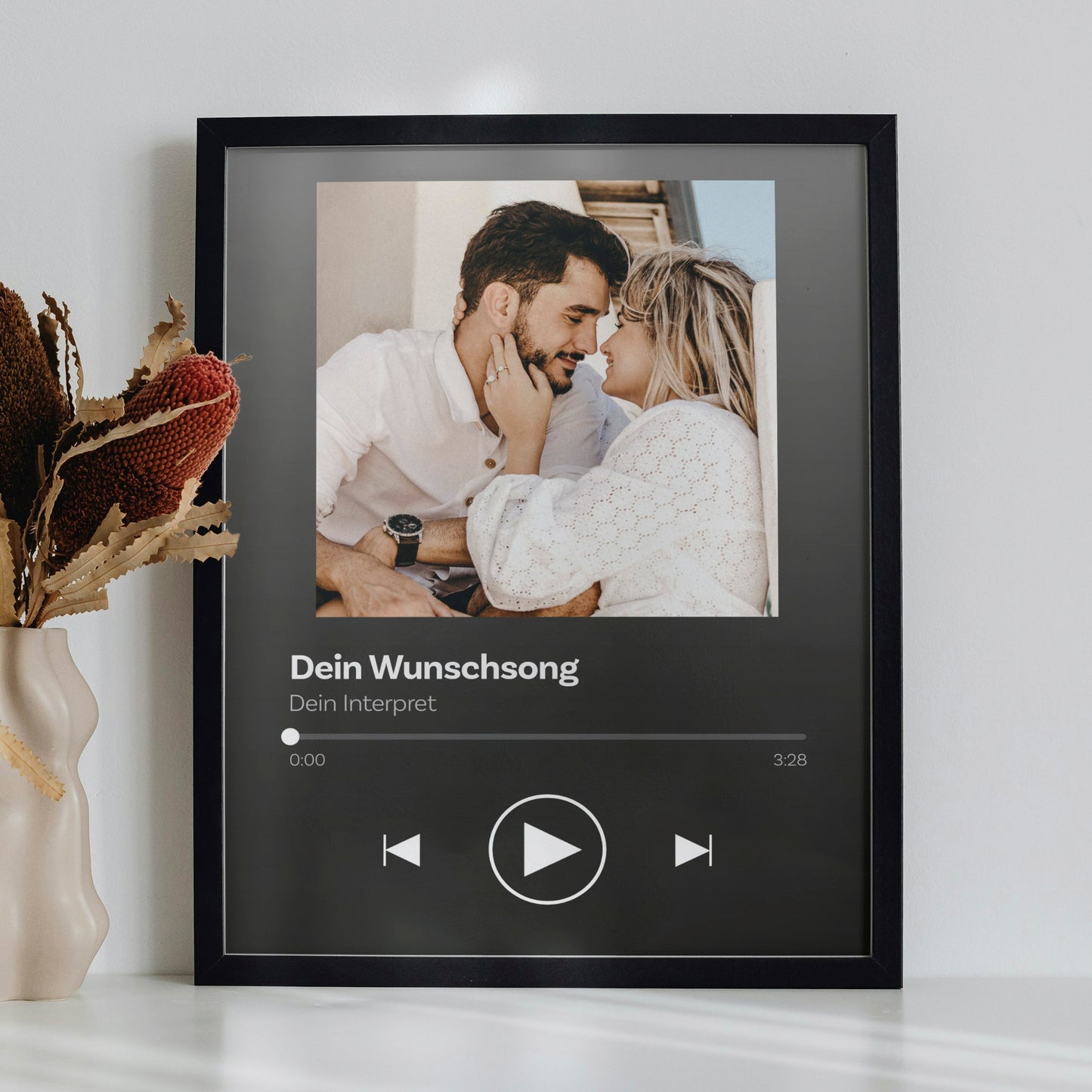 Personalisiertes Poster: Eurer Song und Euer Foto, Songposter