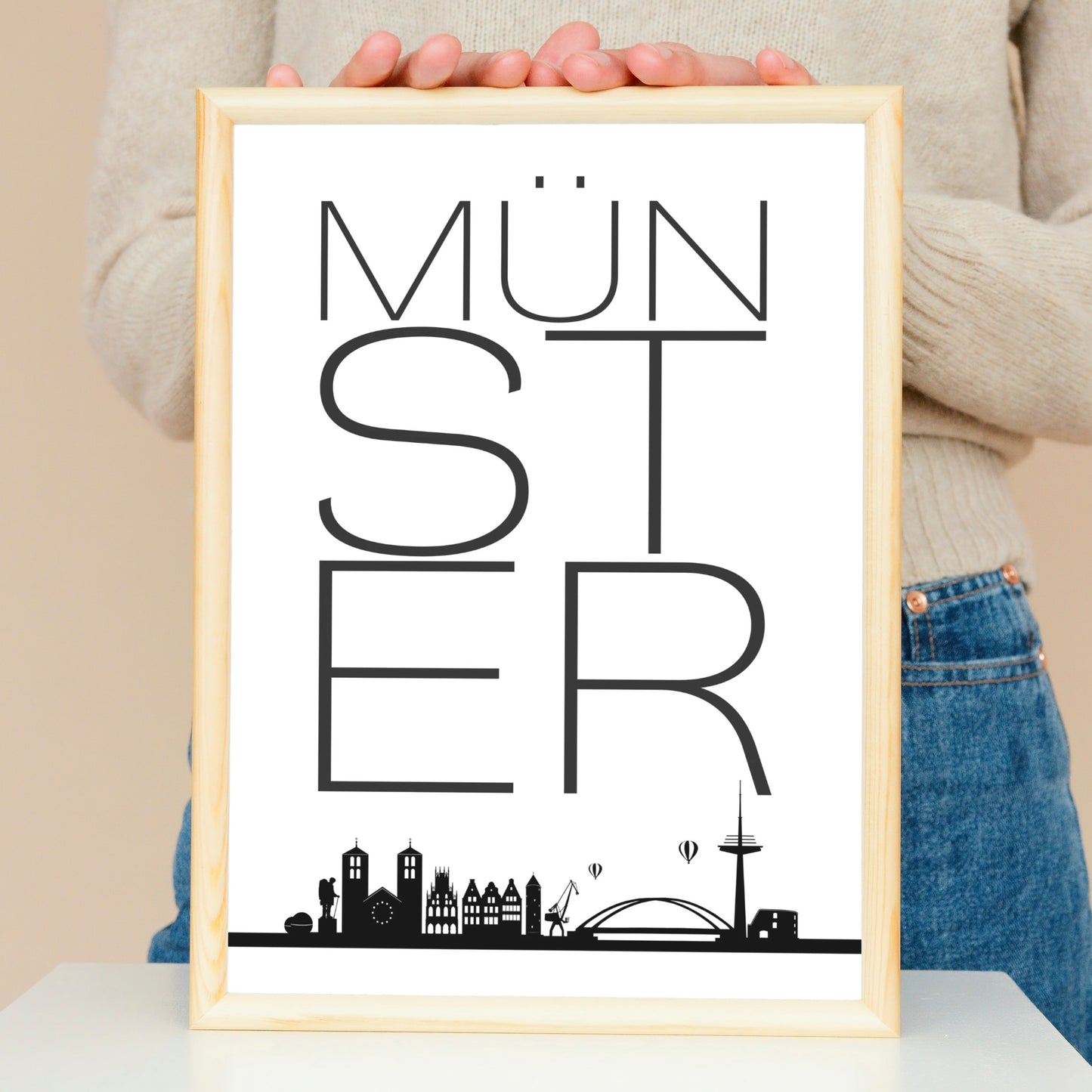 Poster: Münster Skyline