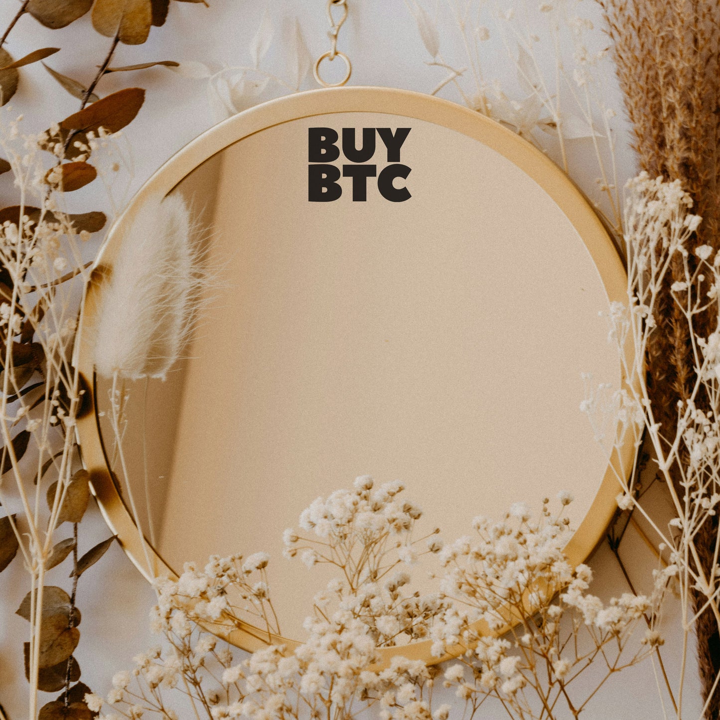 Aufkleber, Sticker "BUY BTC"