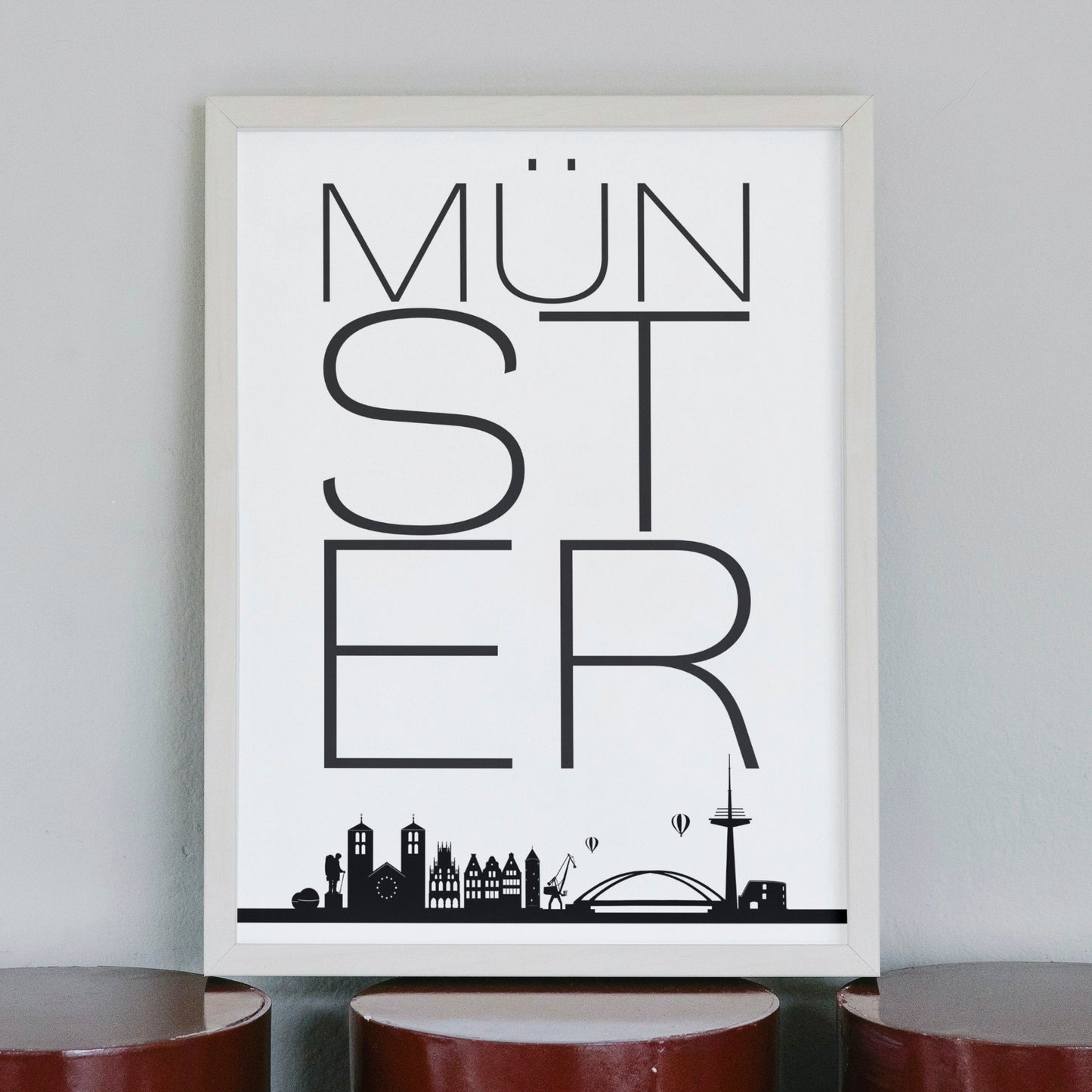 Poster: Münster Skyline