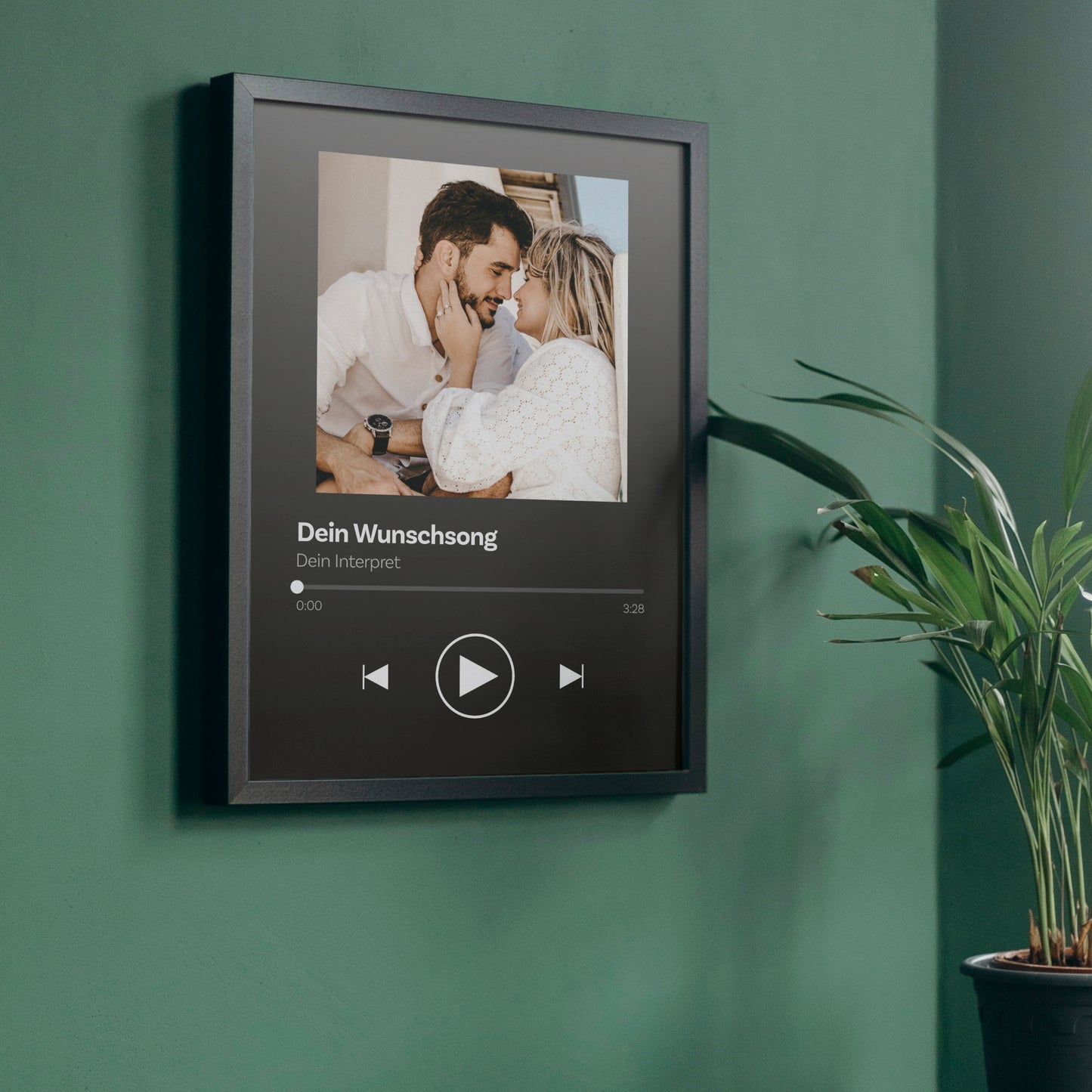 Personalisiertes Poster: Eurer Song und Euer Foto, Songposter