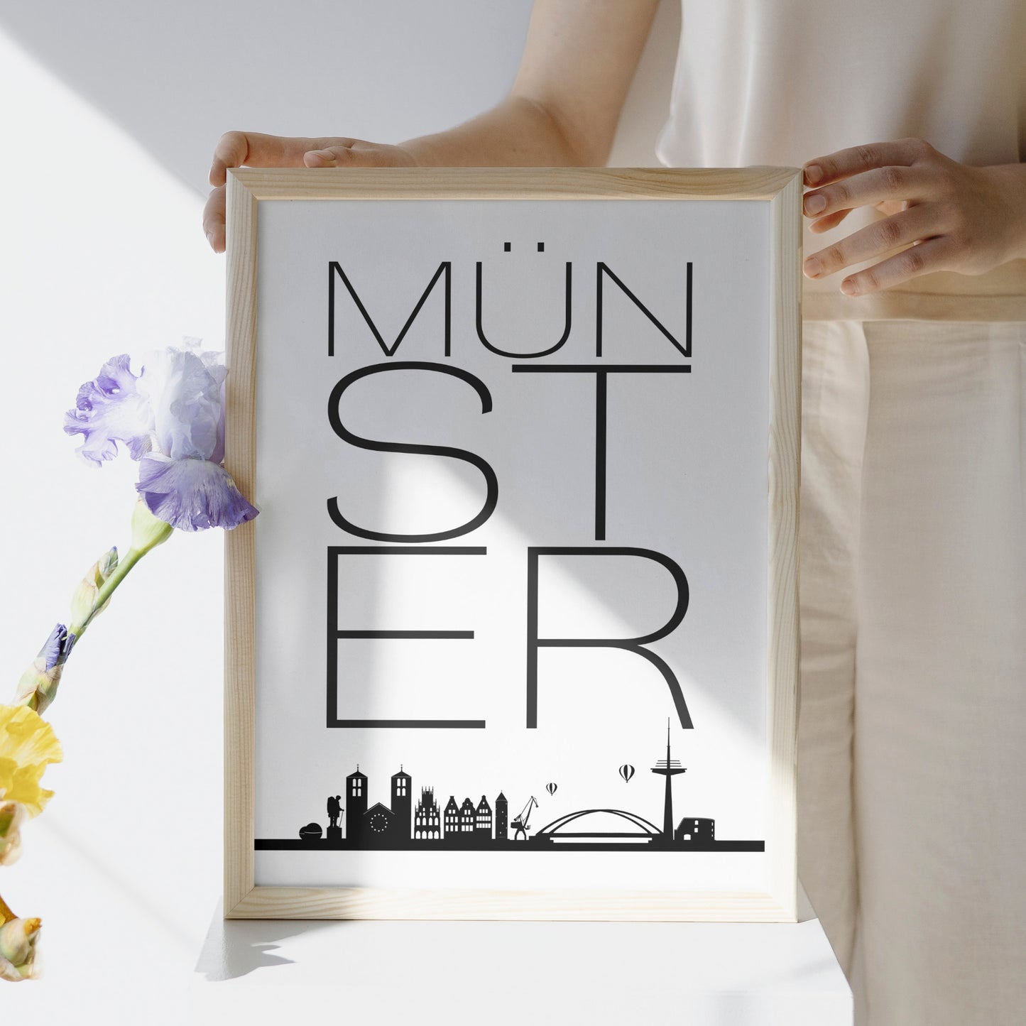 Poster: Münster Skyline