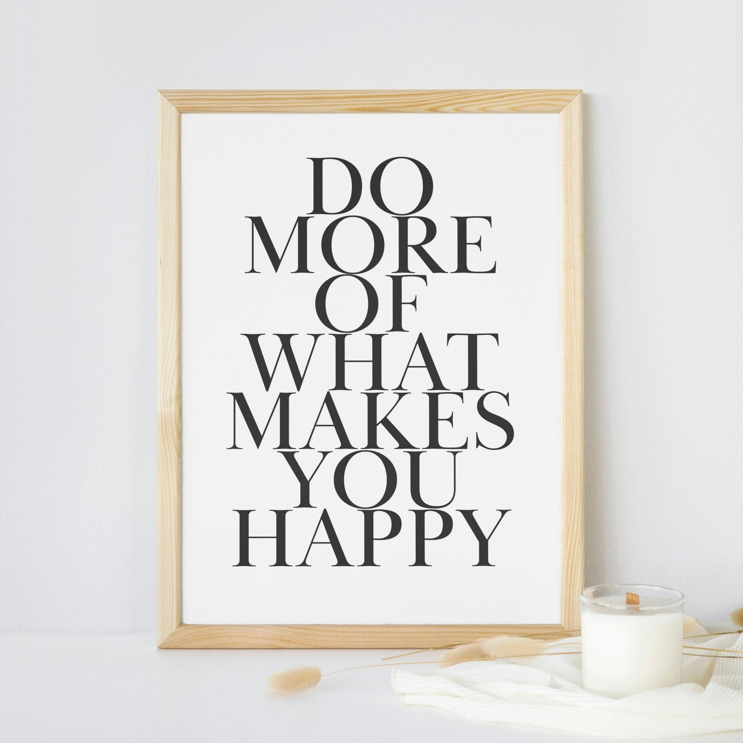 Poster: Do more of what makes you happy