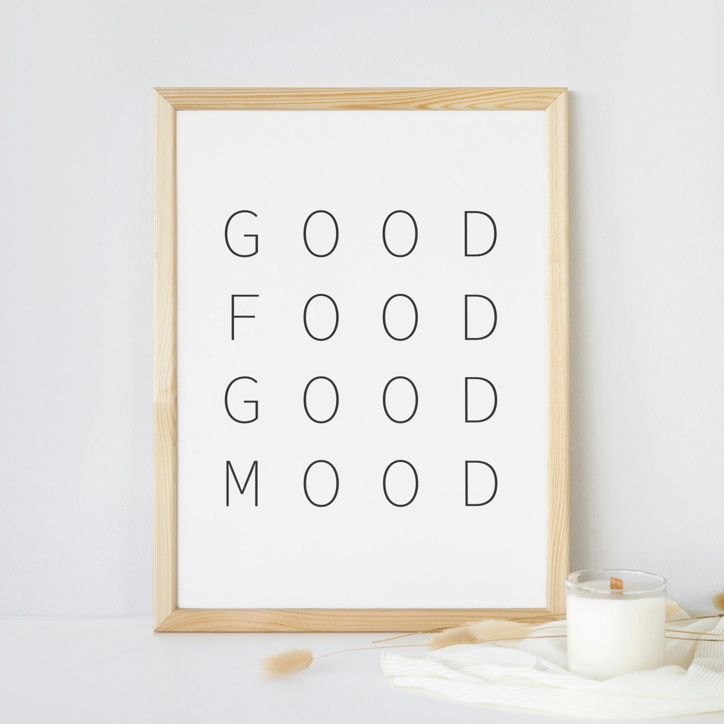 Poster: Good food, good mood