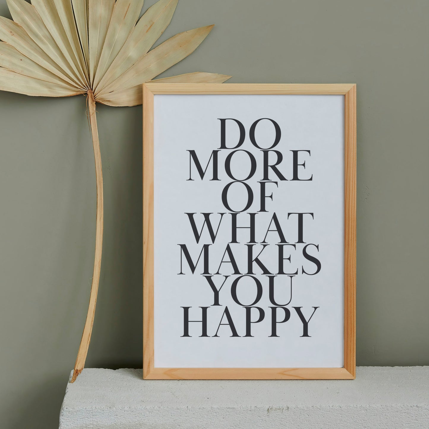 Poster: Do more of what makes you happy