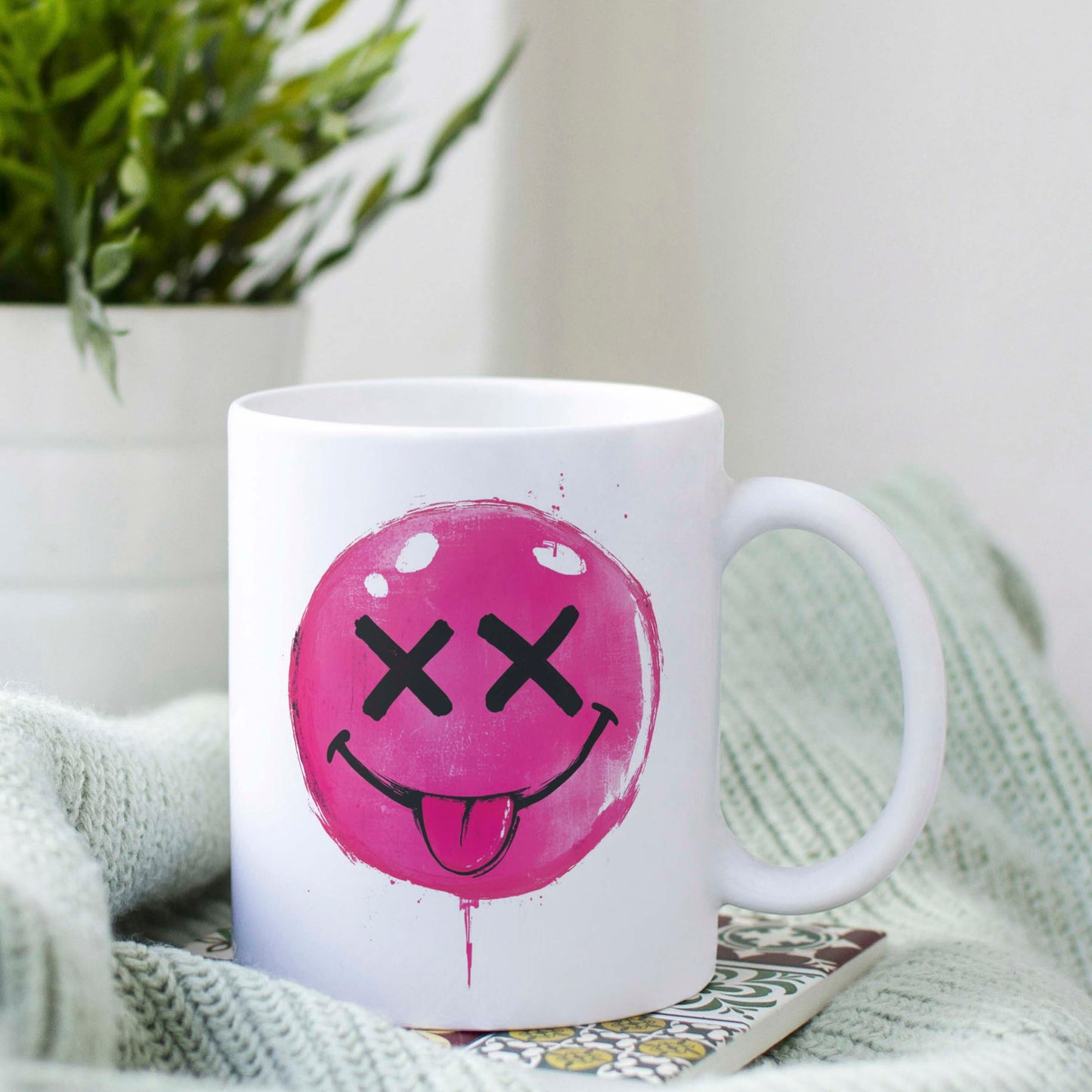 Tasse: Pink Smily