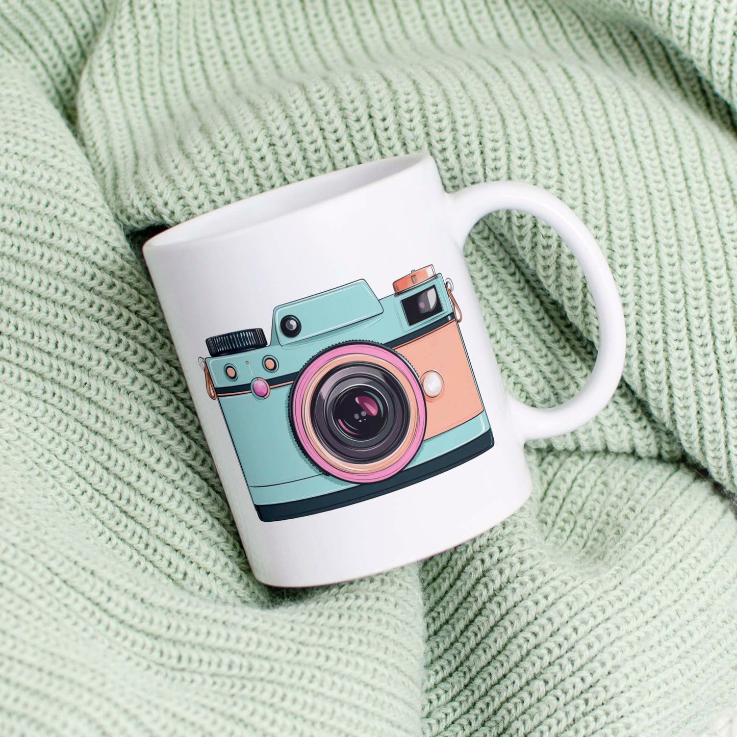 Tasse: Retro Kamera