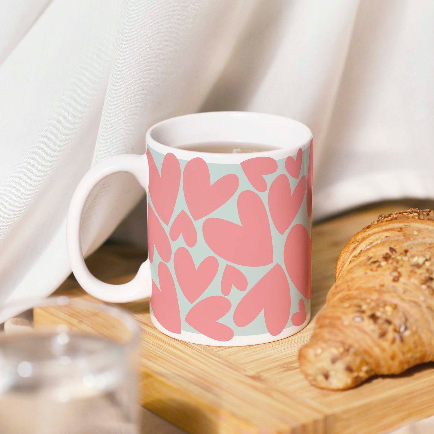 Tasse: Herzensmensch ♥️ vollflächiges Design