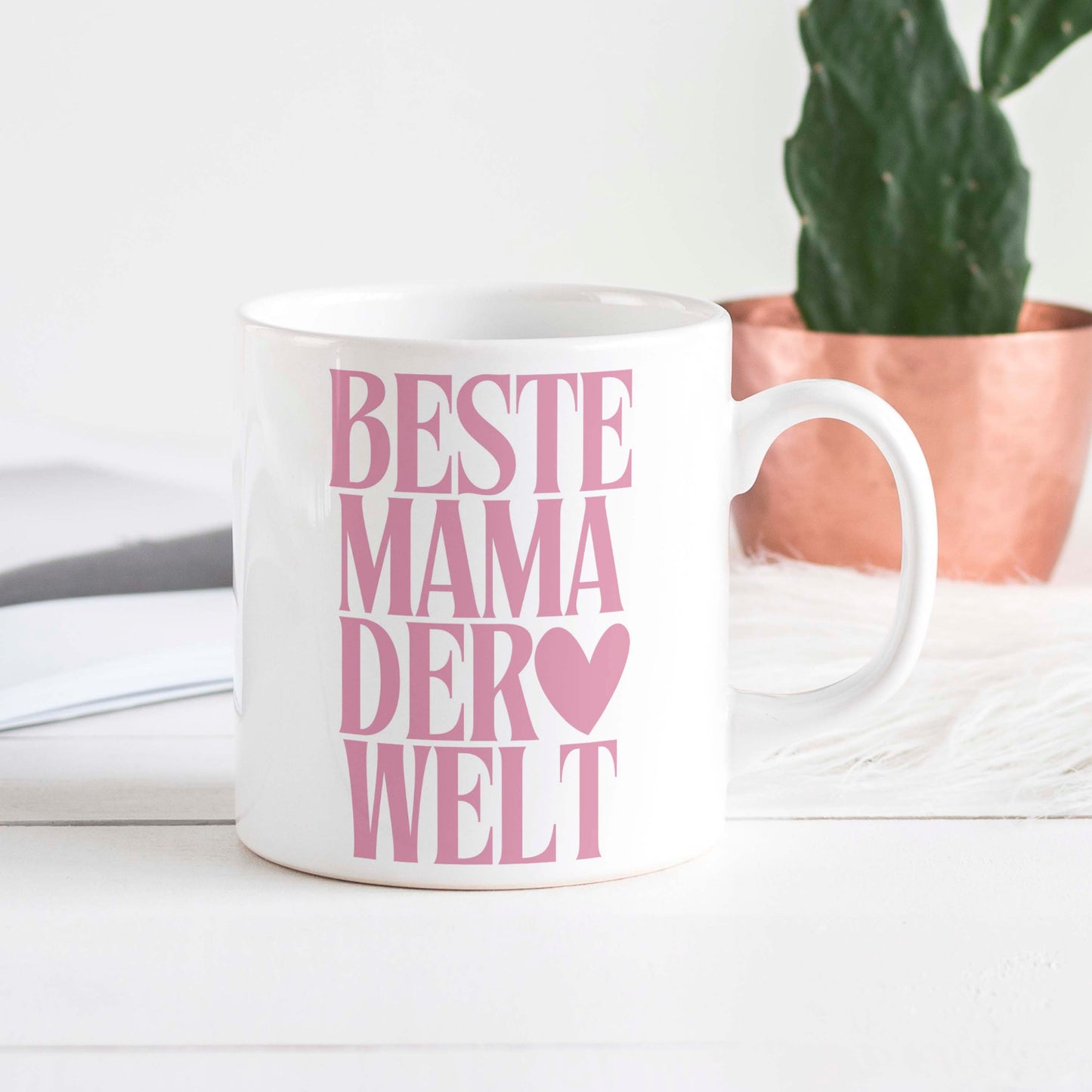 Tasse: Beste Mama der Welt 🖤