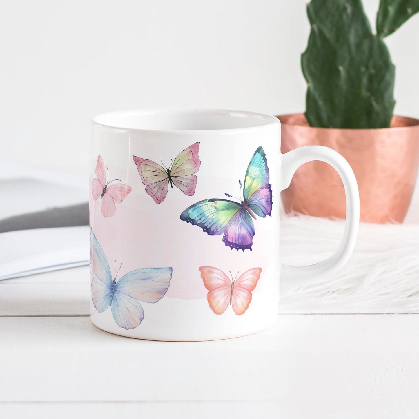 Tasse: Schmetterlingszauber