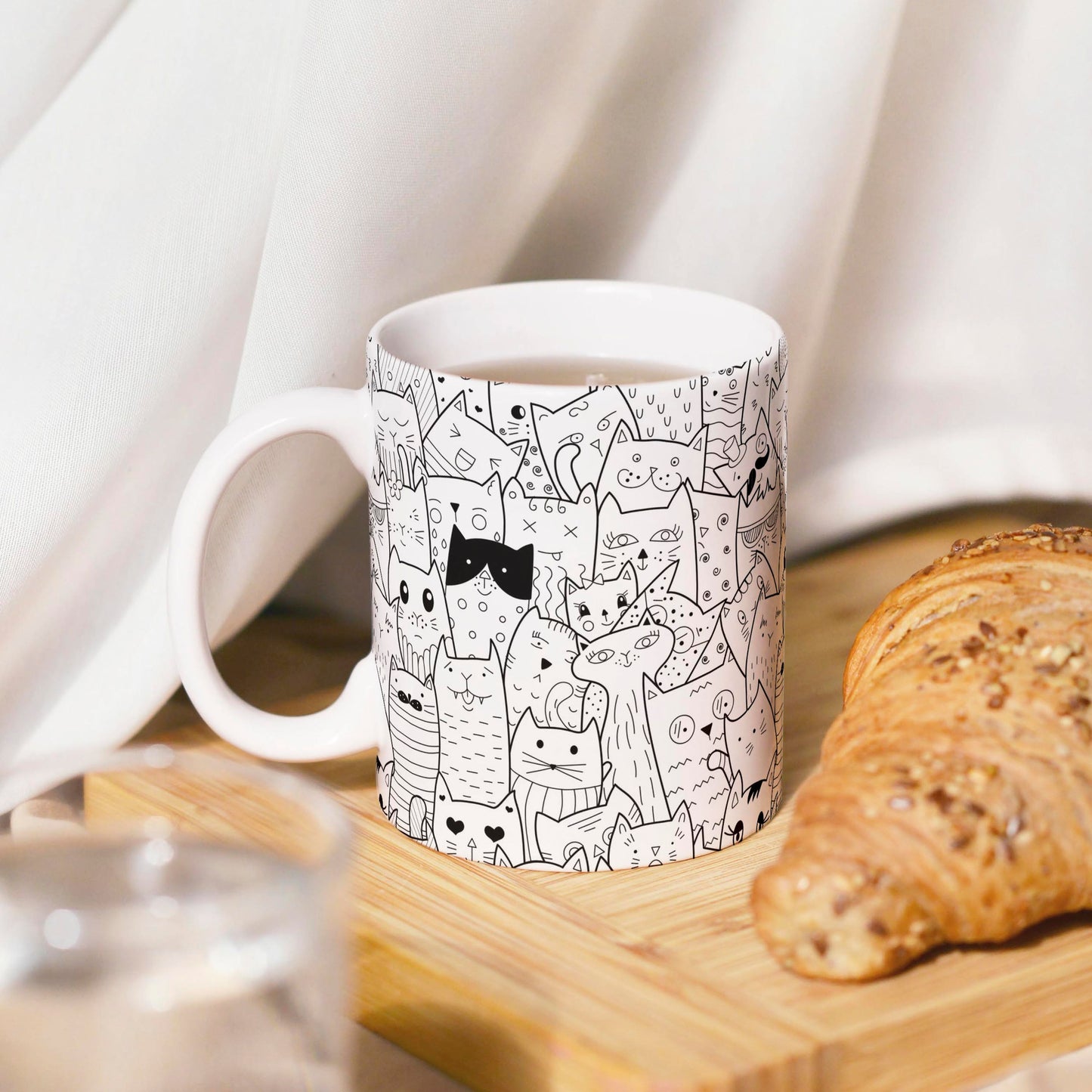 Tasse: Katzenchaos - Wimmelbild 🐈