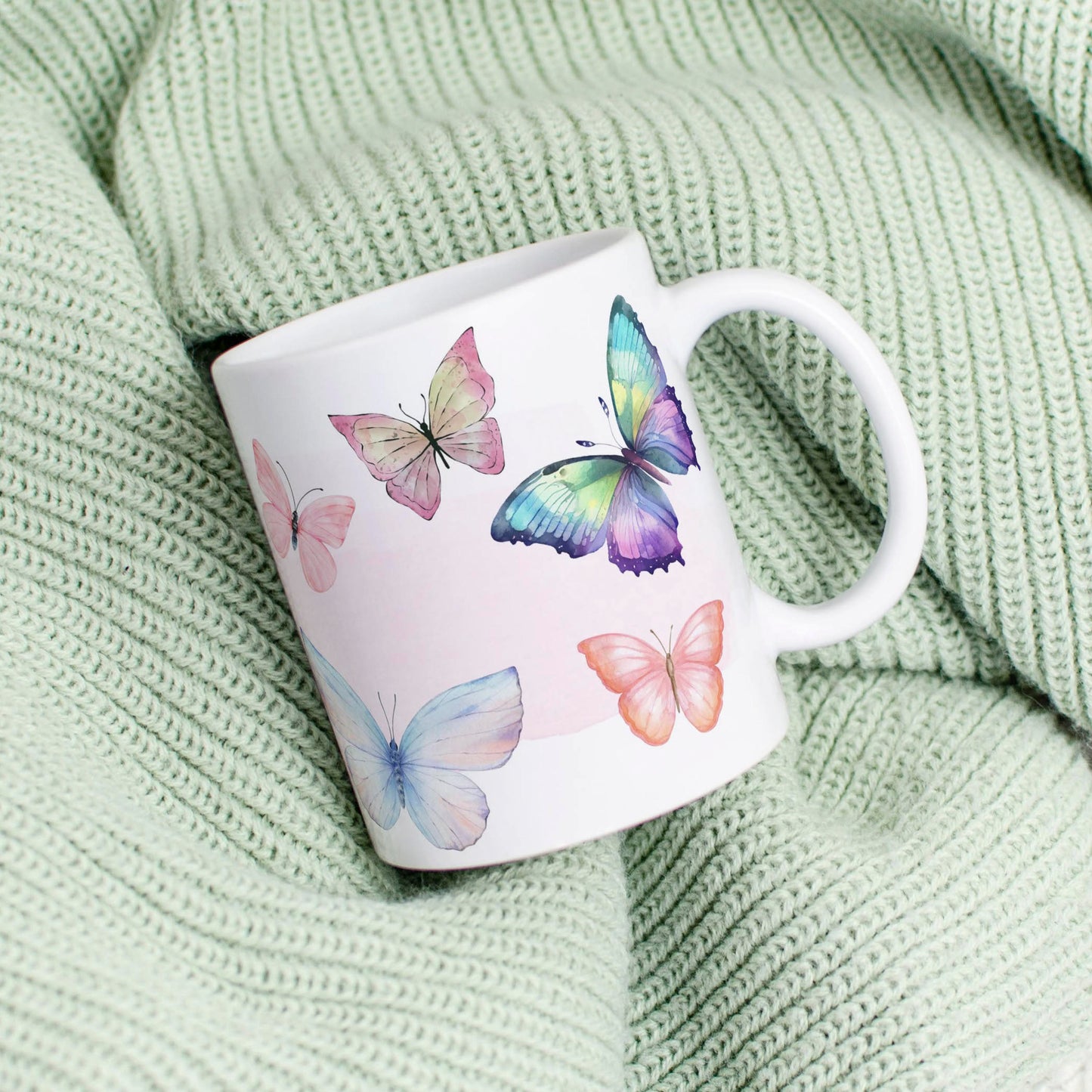 Tasse: Schmetterlingszauber