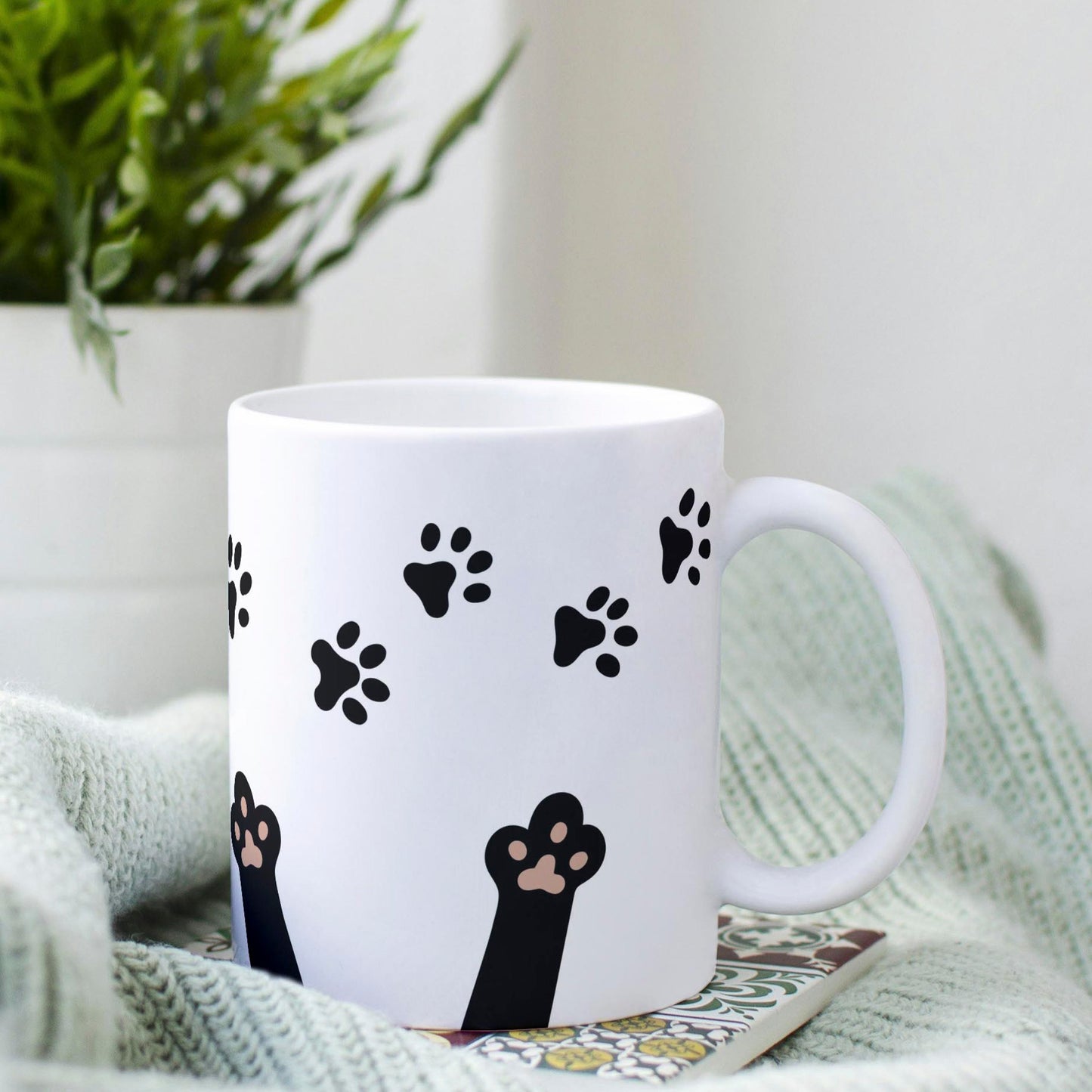 Tasse: Katzenpfoten 🐾