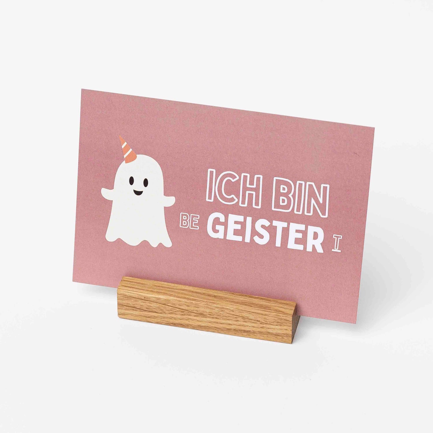 Doppelpack Fotohalter aus Eichenholz, 9cm, 1 Reihe mit XL Instax Sofortbildern