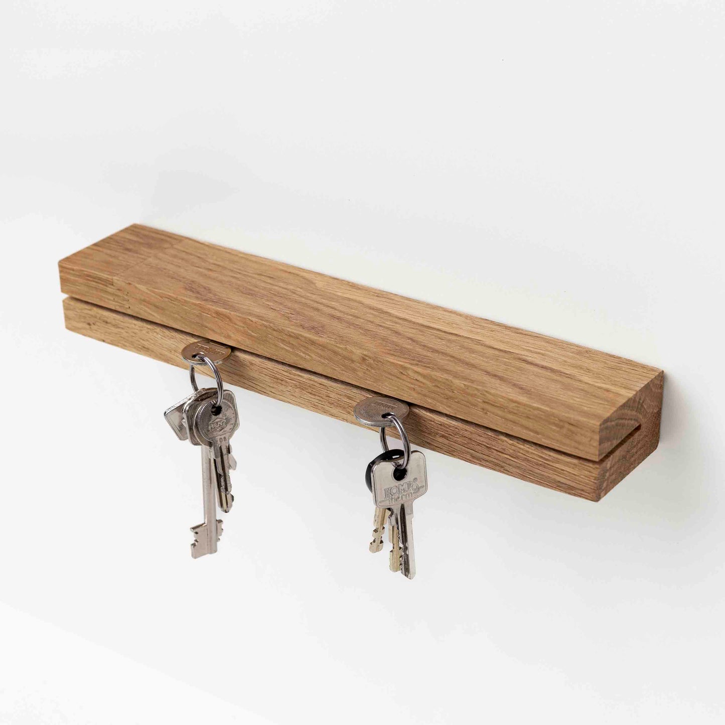Schlüsselhalter aus Eichenholz