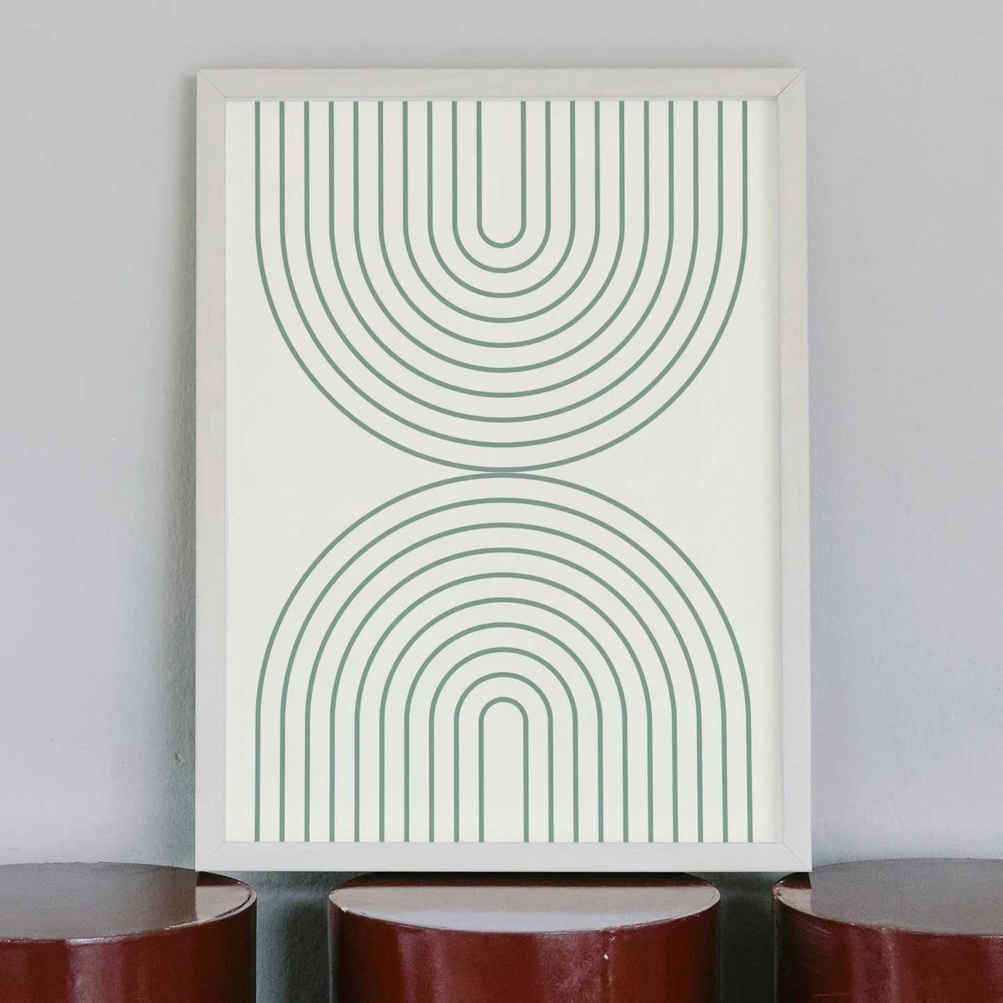 Poster: Bauhaus, runder Bogen