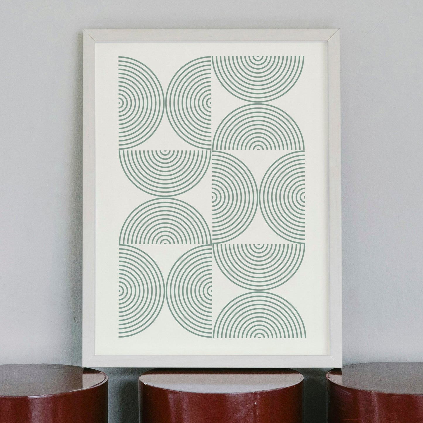Poster: Bauhaus, runde Bögen