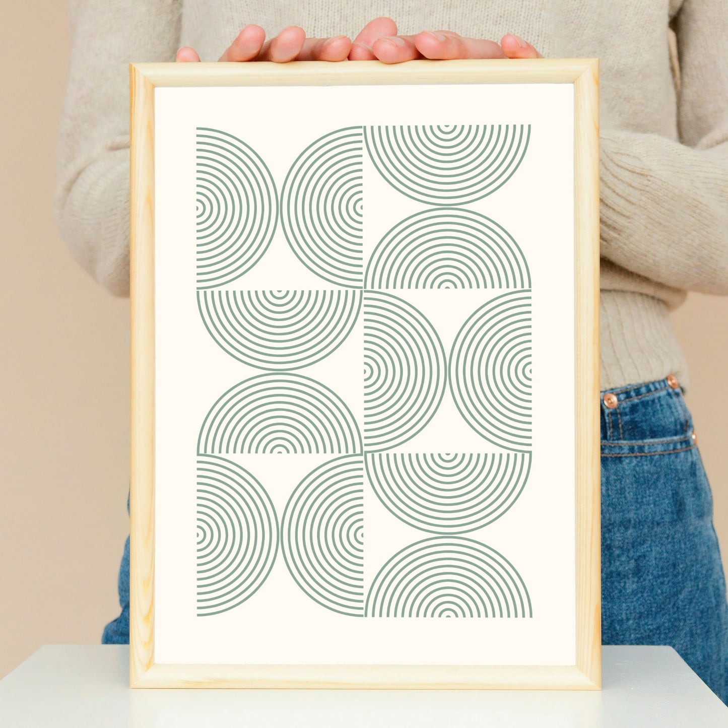 Poster: Bauhaus, runde Bögen