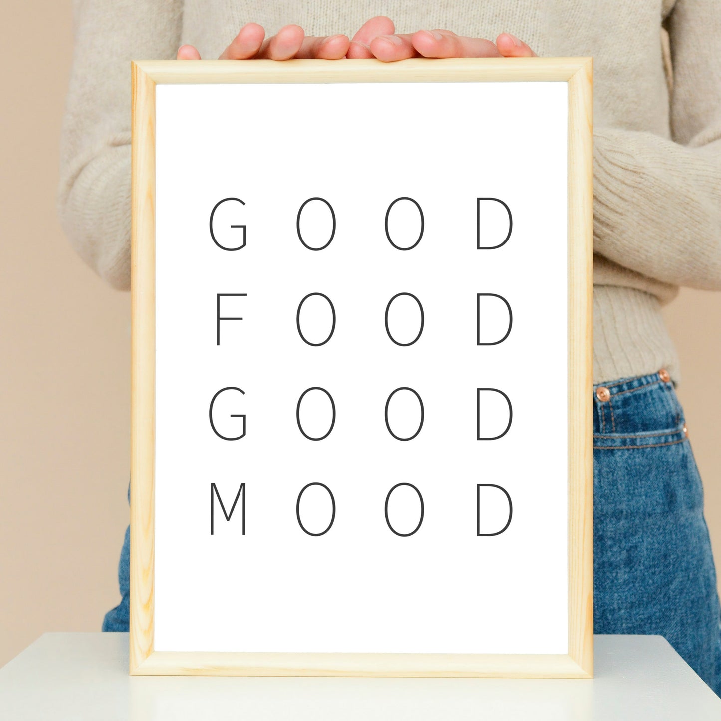 Poster: Good food, good mood