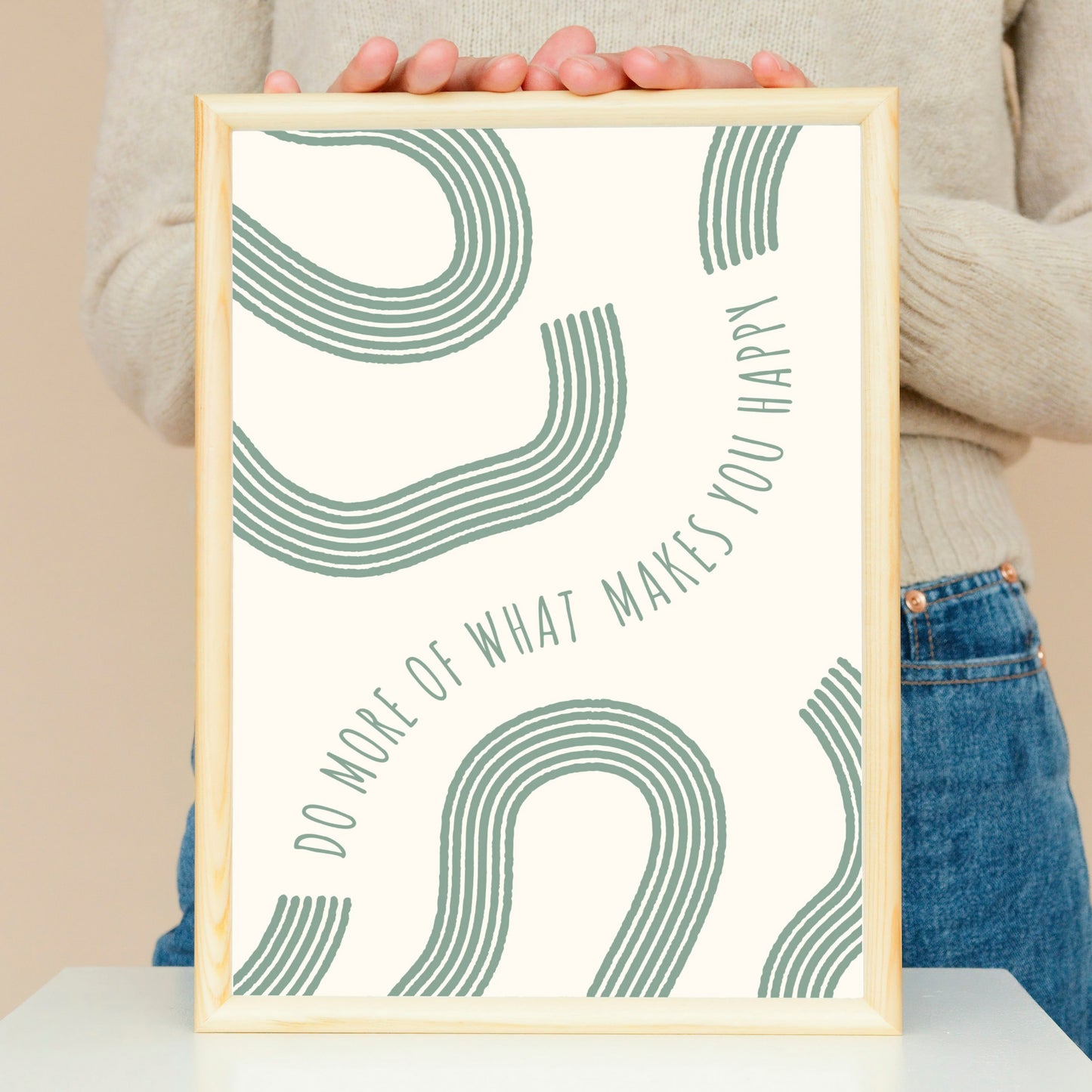 Poster: Do more of what makes you happy