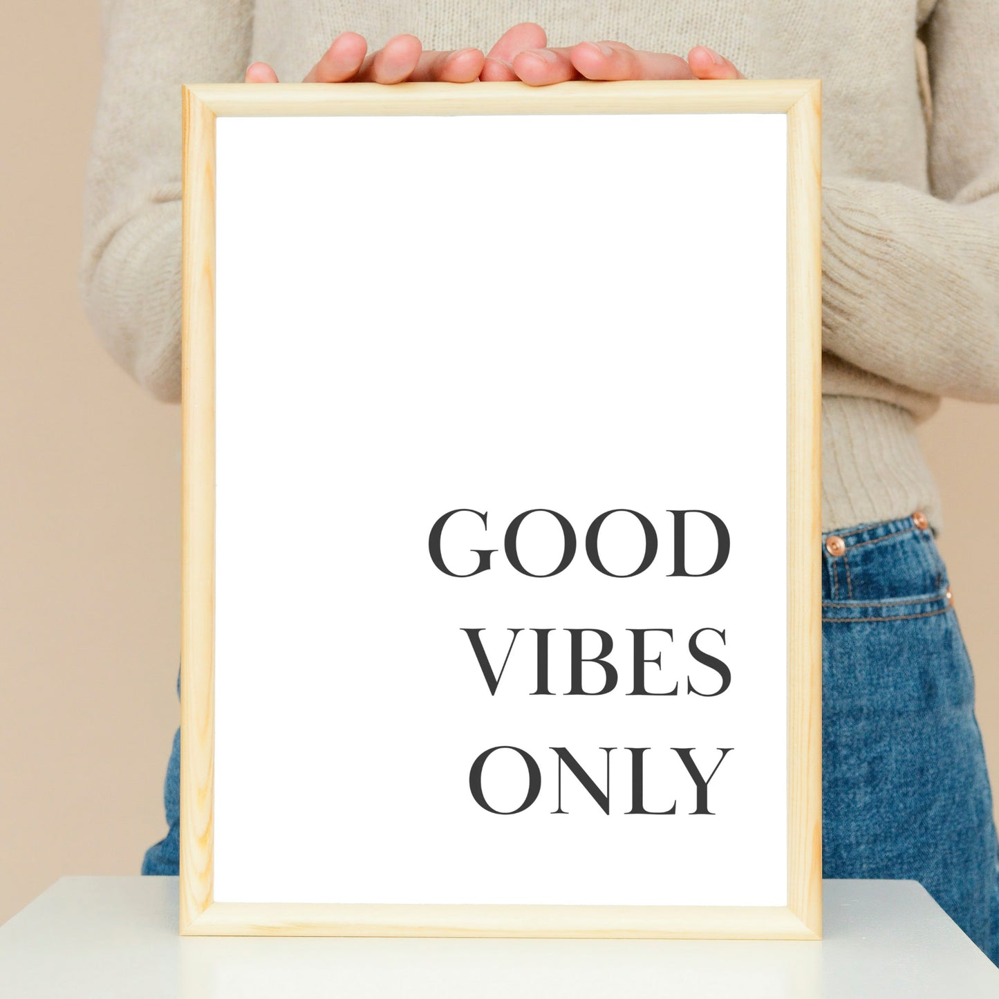 Poster: Good vibes only