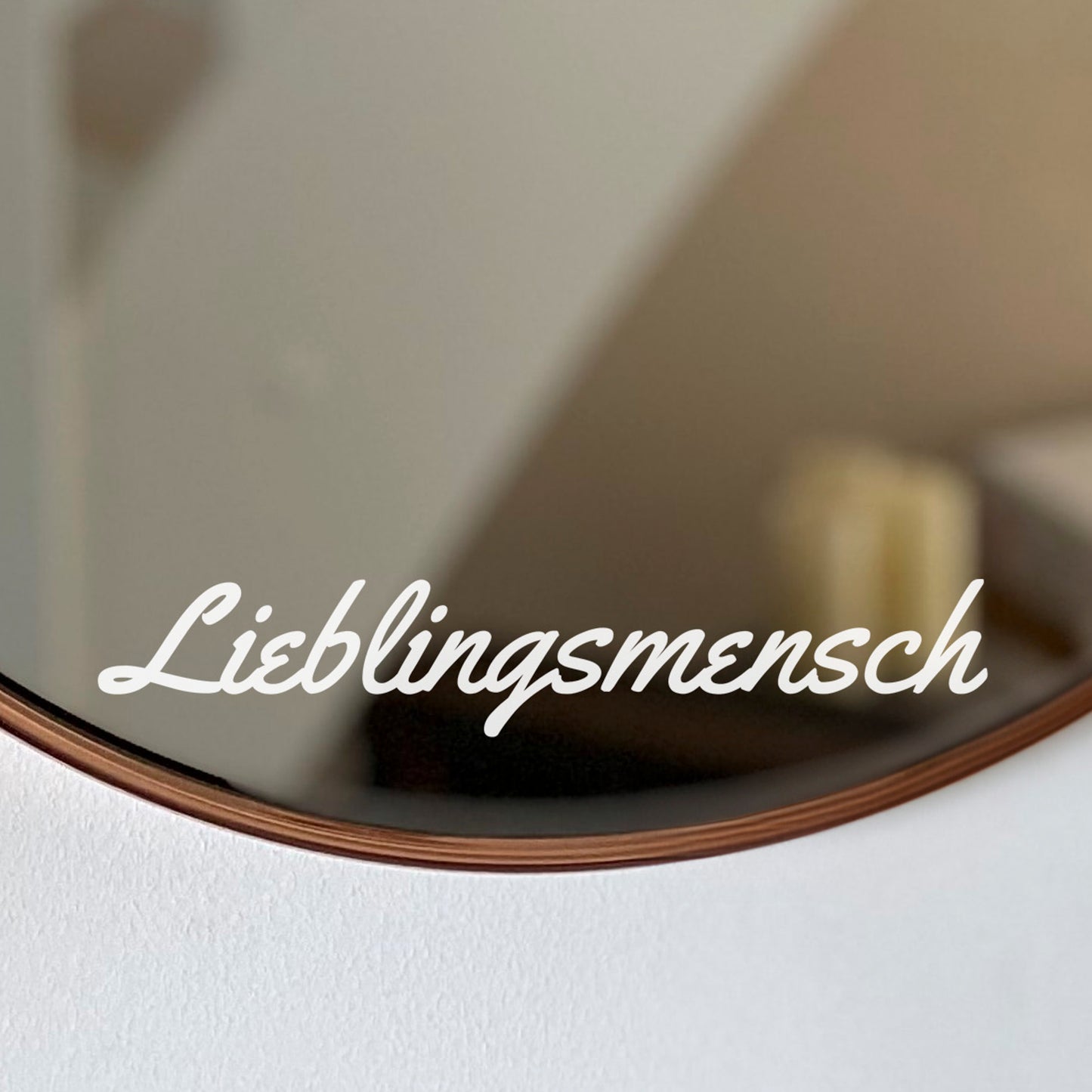 Aufkleber, Sticker "LIEBLINGSMENSCH 🖤"