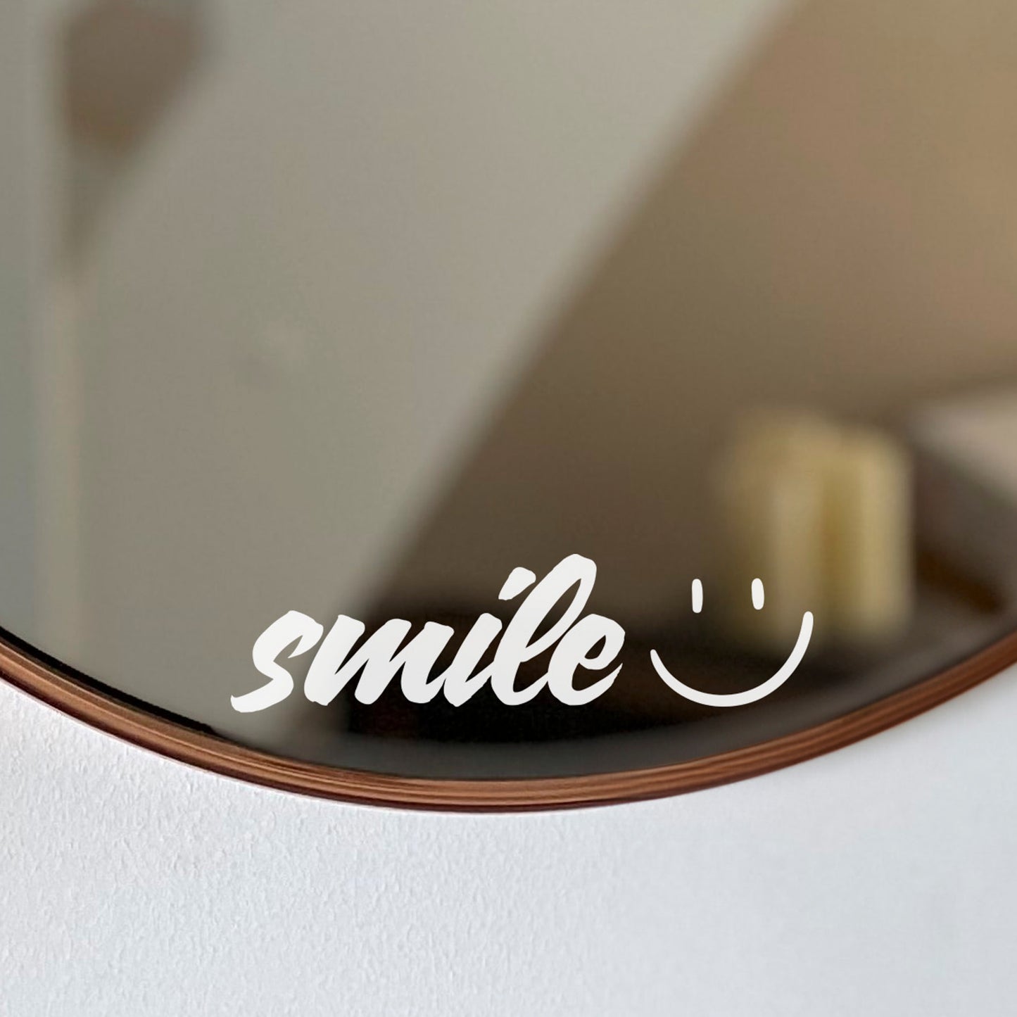 Aufkleber, Sticker "SMILE"