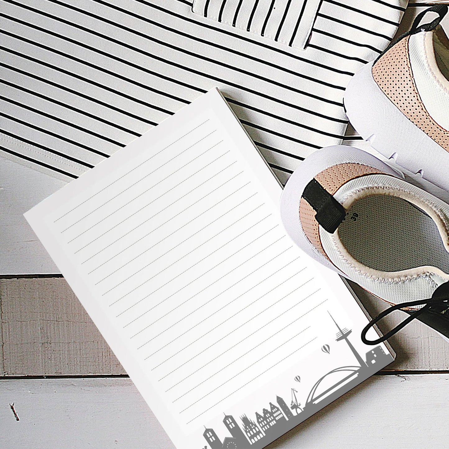 Notizblock Münster Skyline, DIN A5