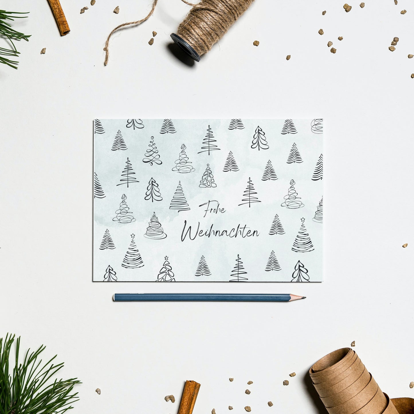 Postkarte "Frohe Weihnachten"
