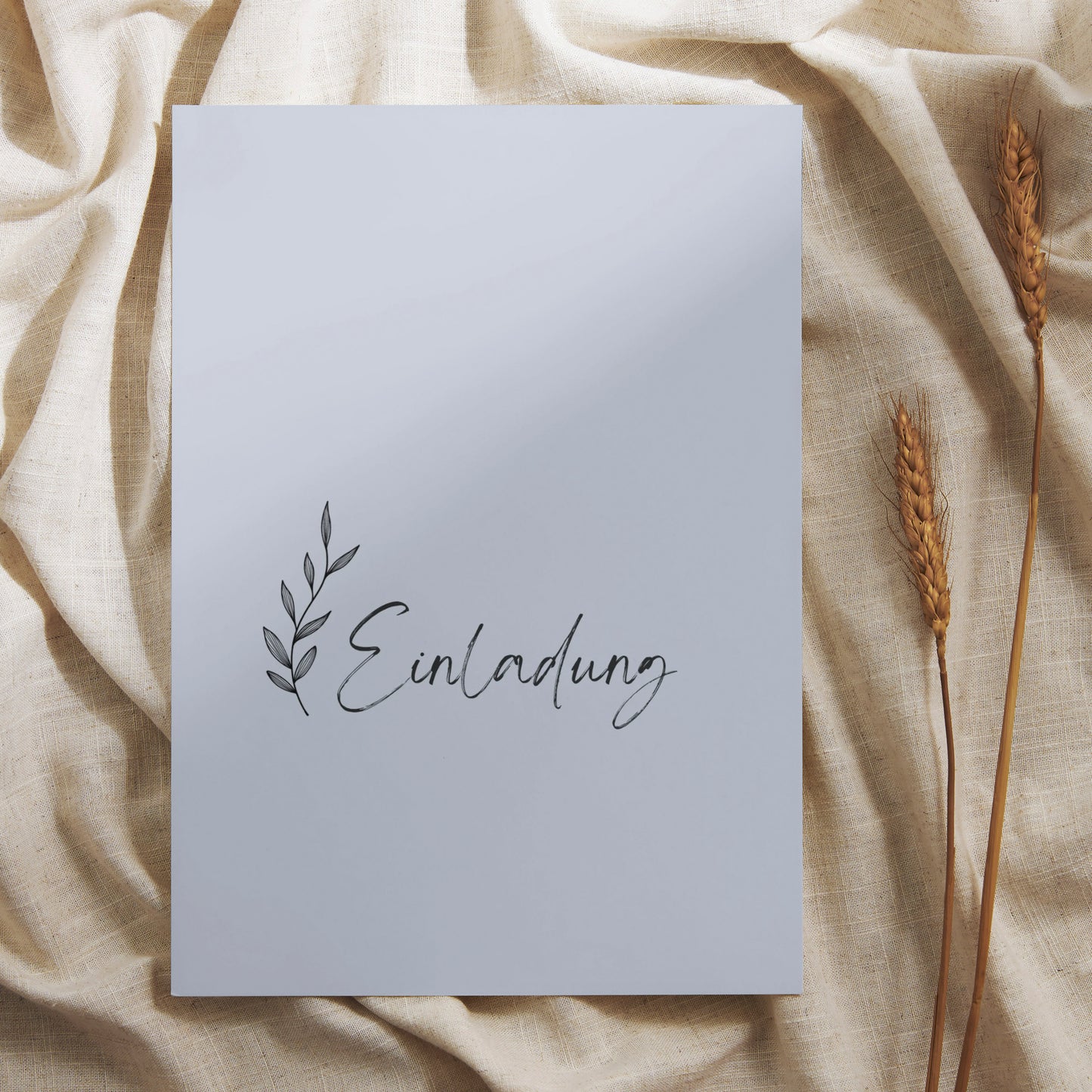 Postkarte "Einladung"