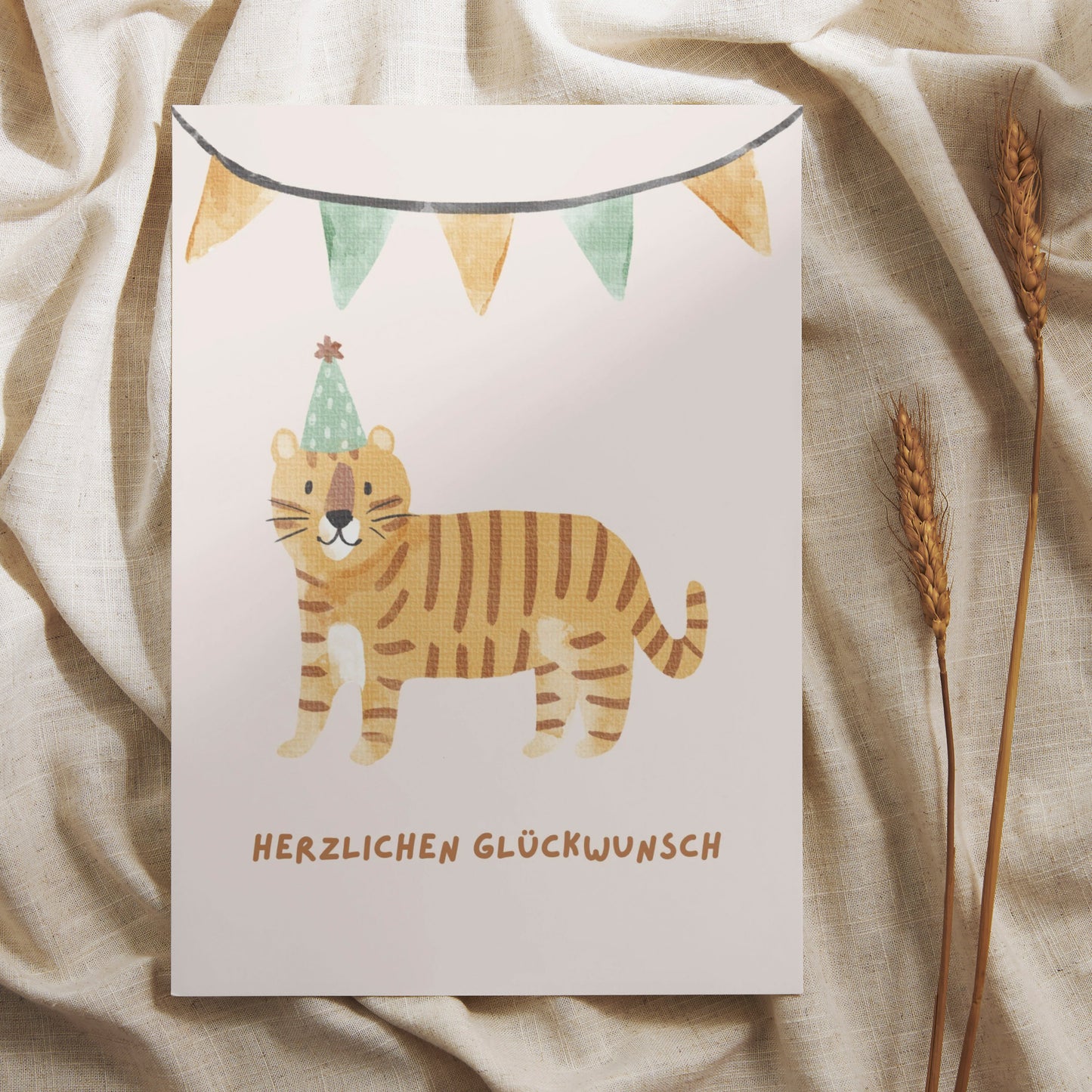 Postkarte "Herzlichen Glückwunsch"