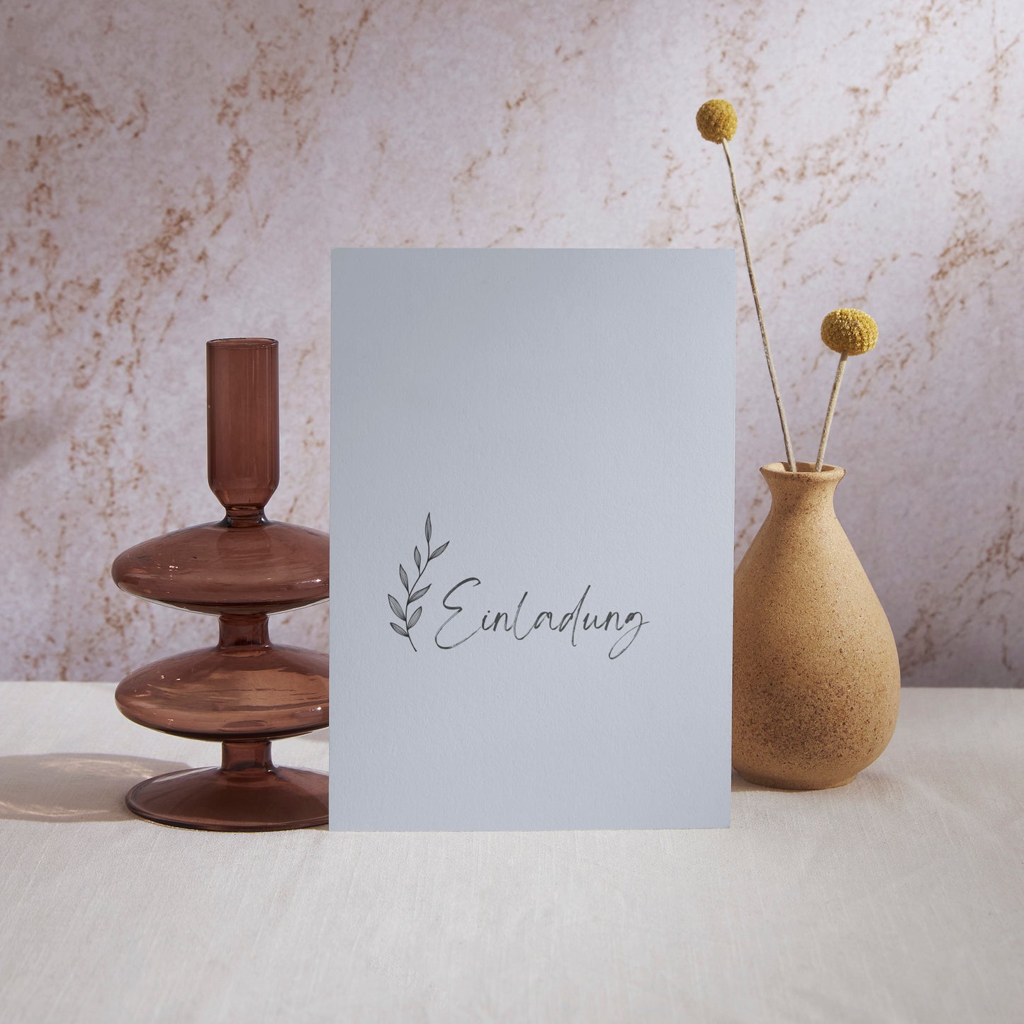 Postkarte "Einladung"