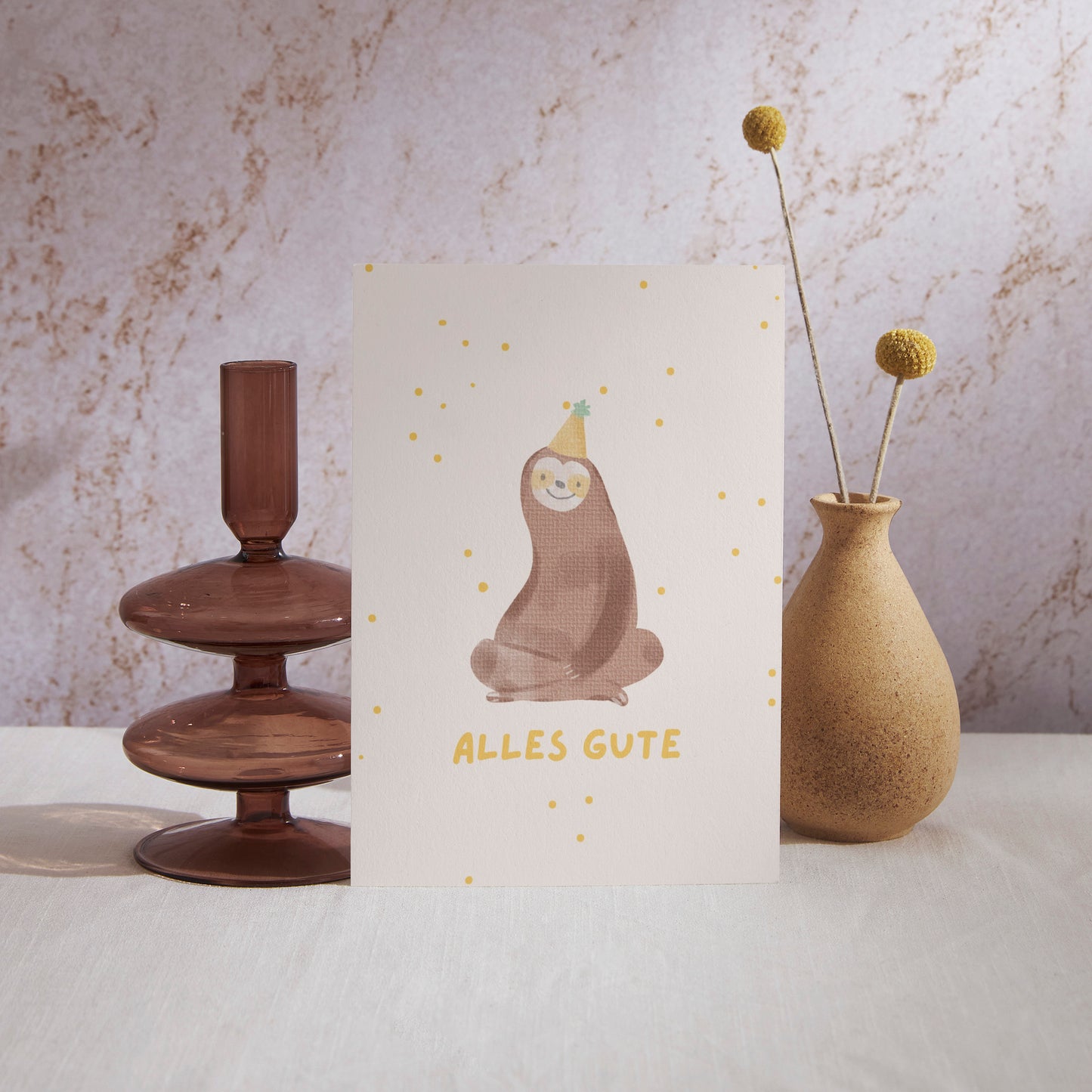 Postkarte "Alles Gute"
