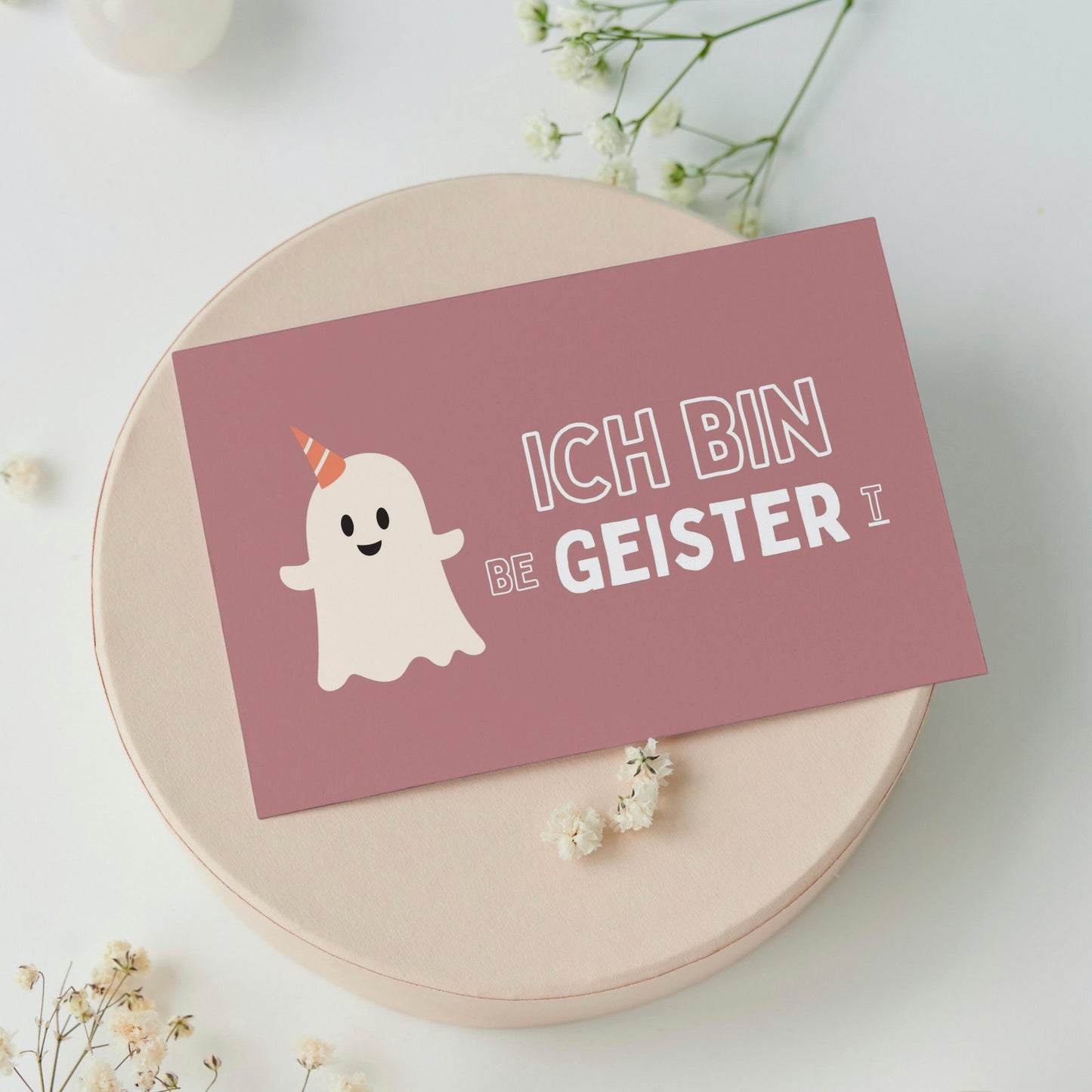 Postkarte "Ich bin begeistert"
