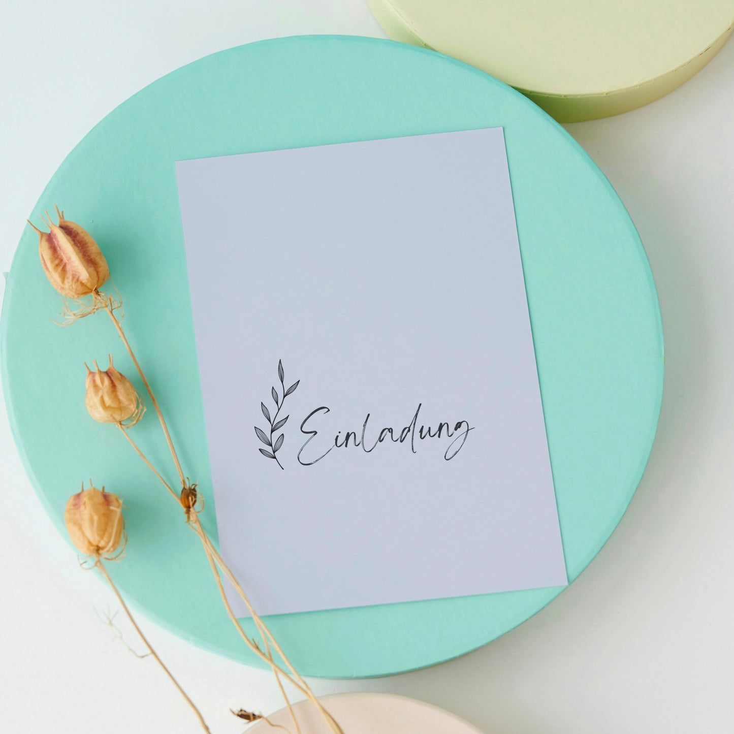 Postkarte "Einladung"