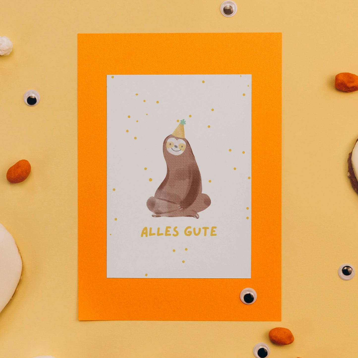 Postkarte "Alles Gute"