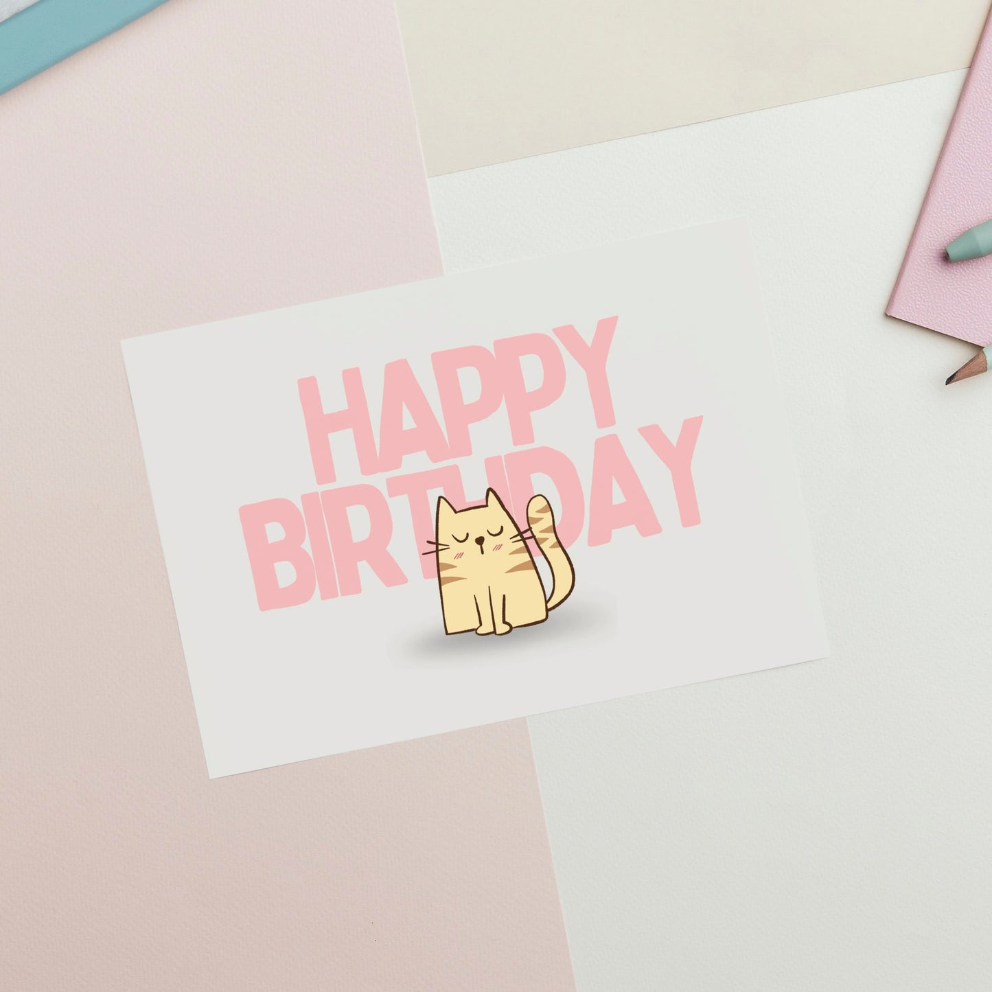 Postkarte "Happy Birthday"