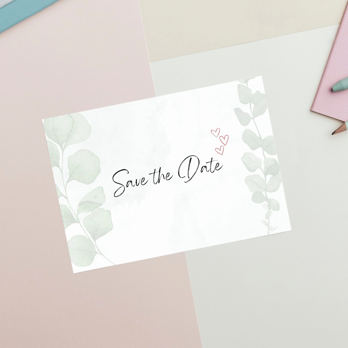 Postkarte "Save the Date"