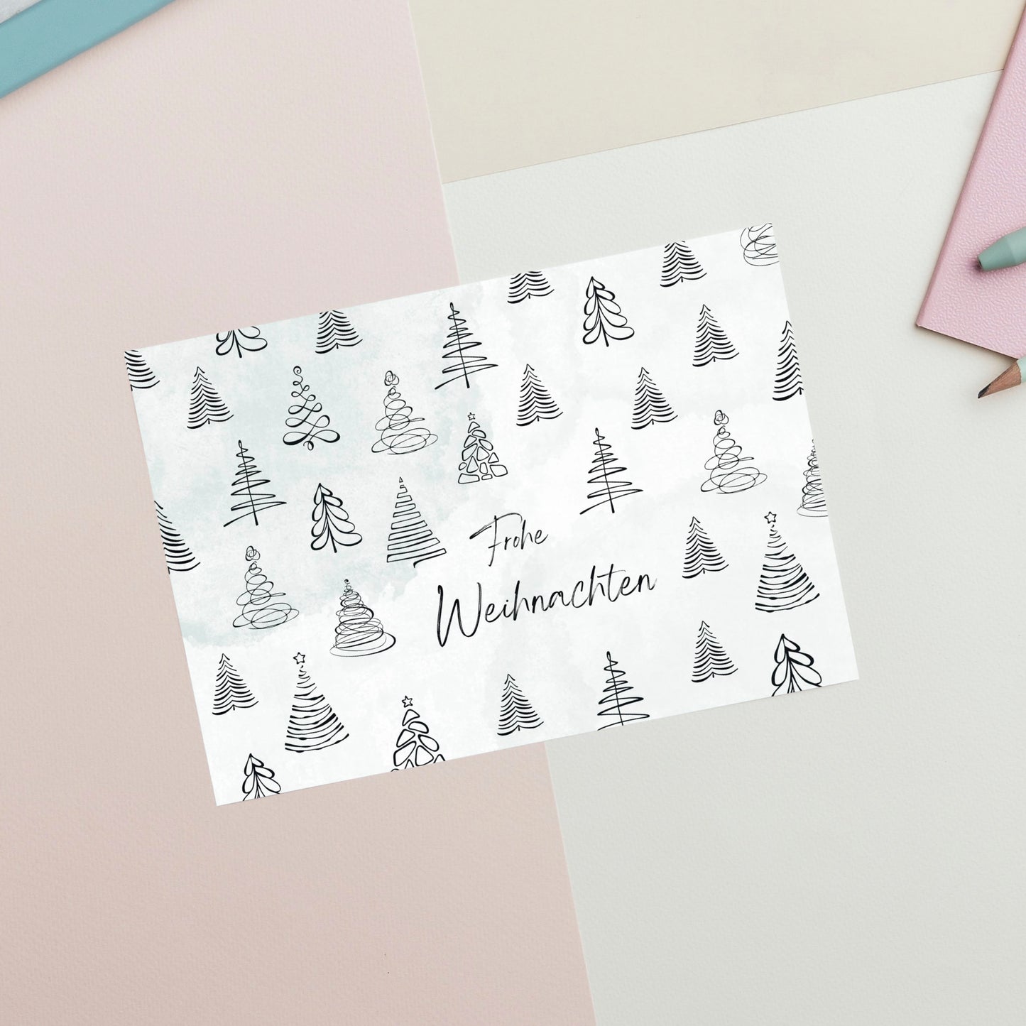 Postkarte "Frohe Weihnachten"