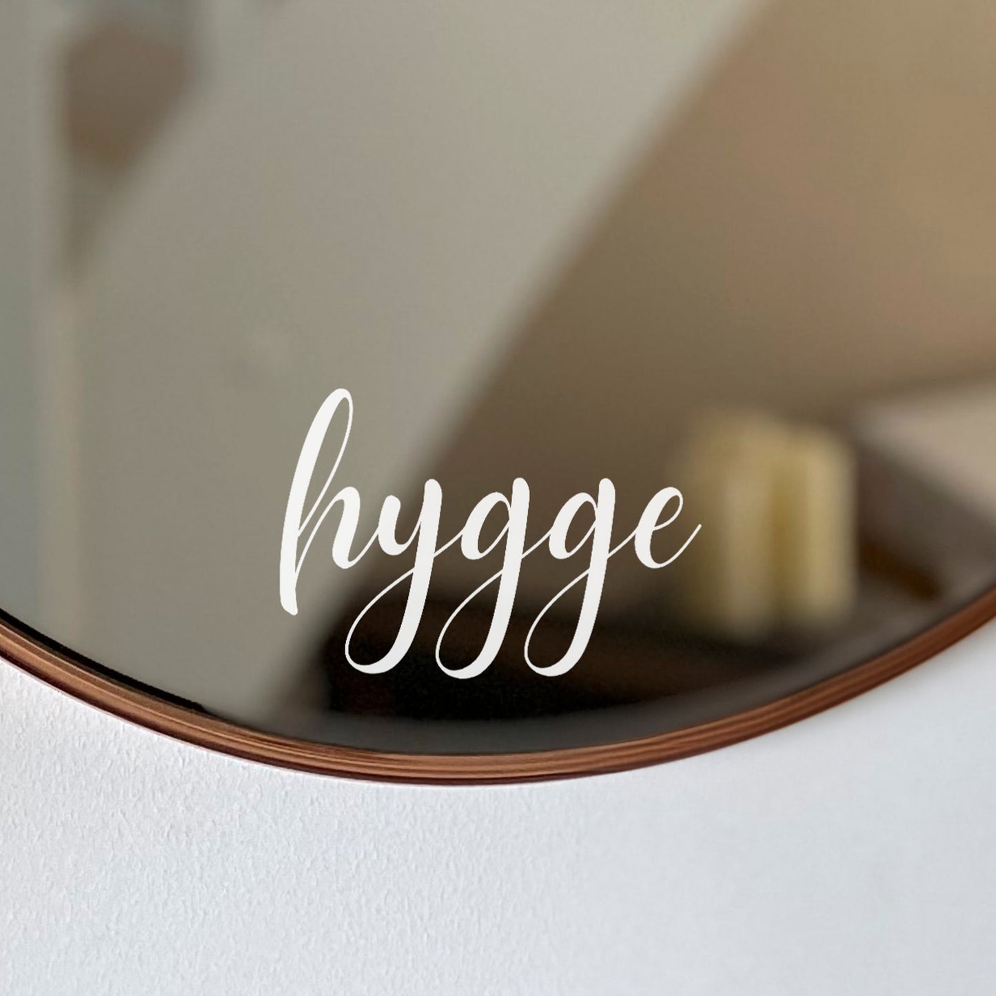 Aufkleber, Sticker "HYGGE"
