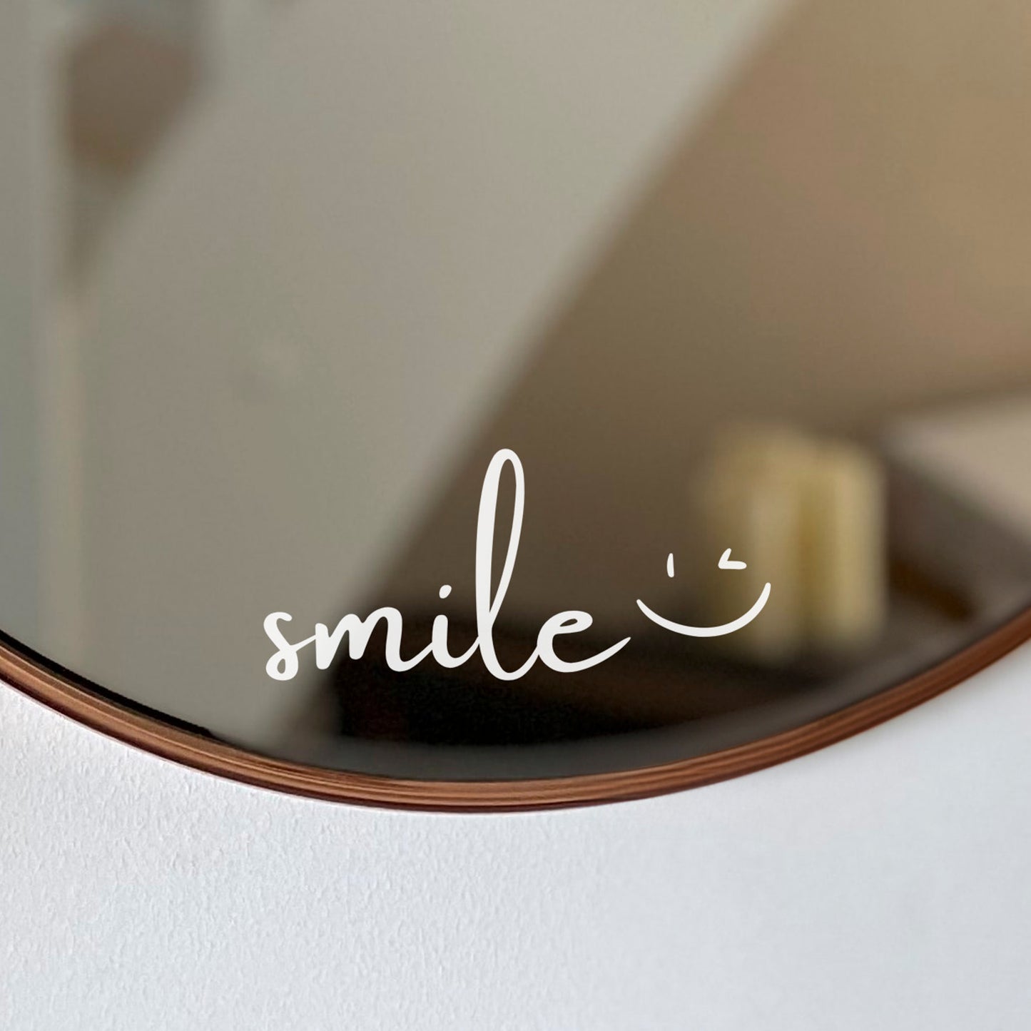 Aufkleber, Sticker "SMILE"
