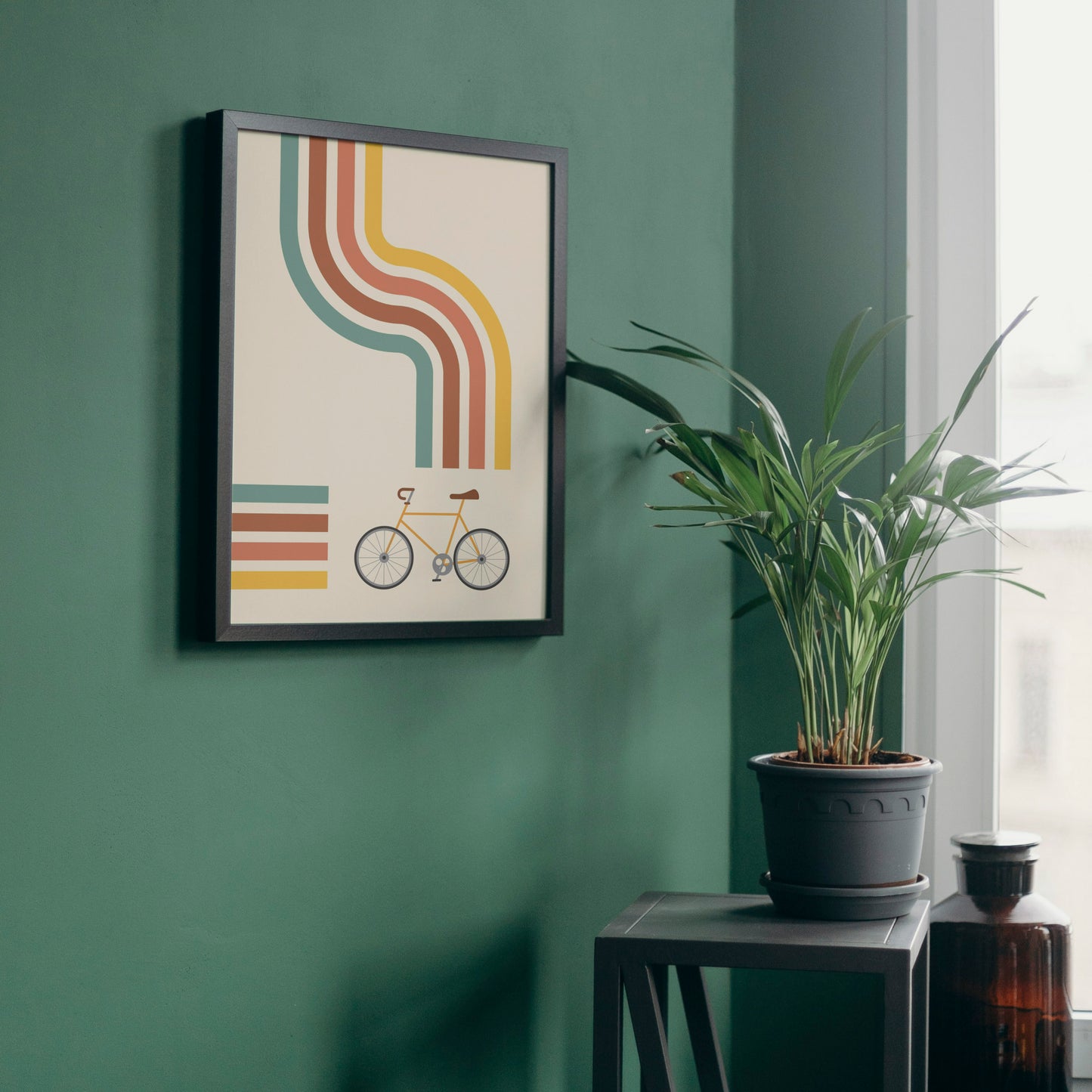 Poster: Retro Fahrrad