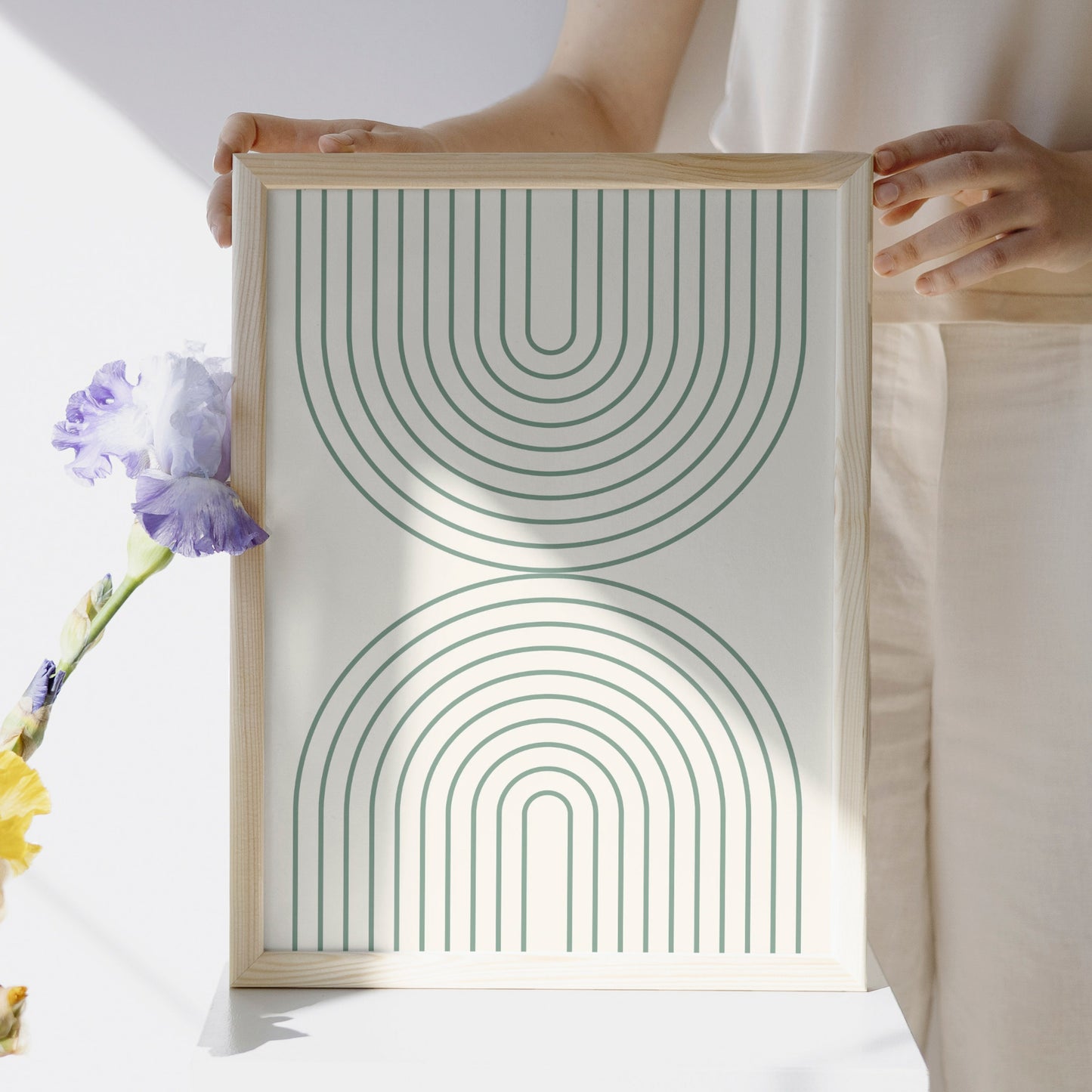 Poster: Bauhaus, runder Bogen
