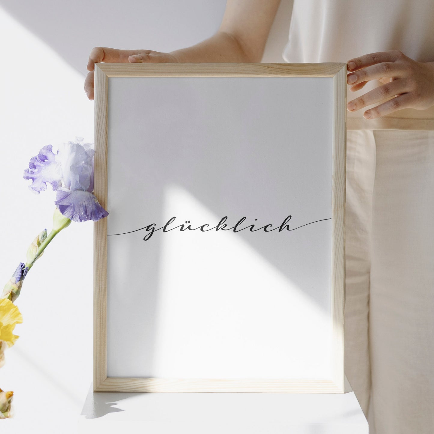 Poster: Glücklich