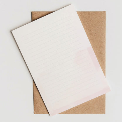 Briefpapier Set "Aquarell" + passende Umschläge