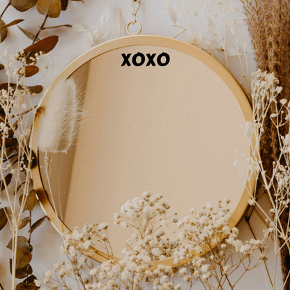 Aufkleber, Sticker "XOXO"